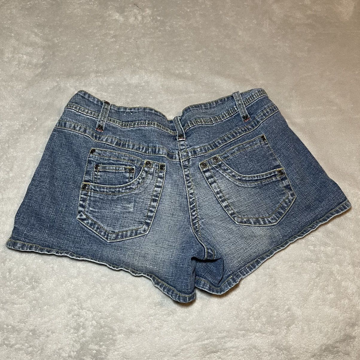 Other Vintage Baileys Point Womens Denim Jean Shorts 17 Blue Y2K Size 36" / US 14 / IT 50 - 4 Thumbnail