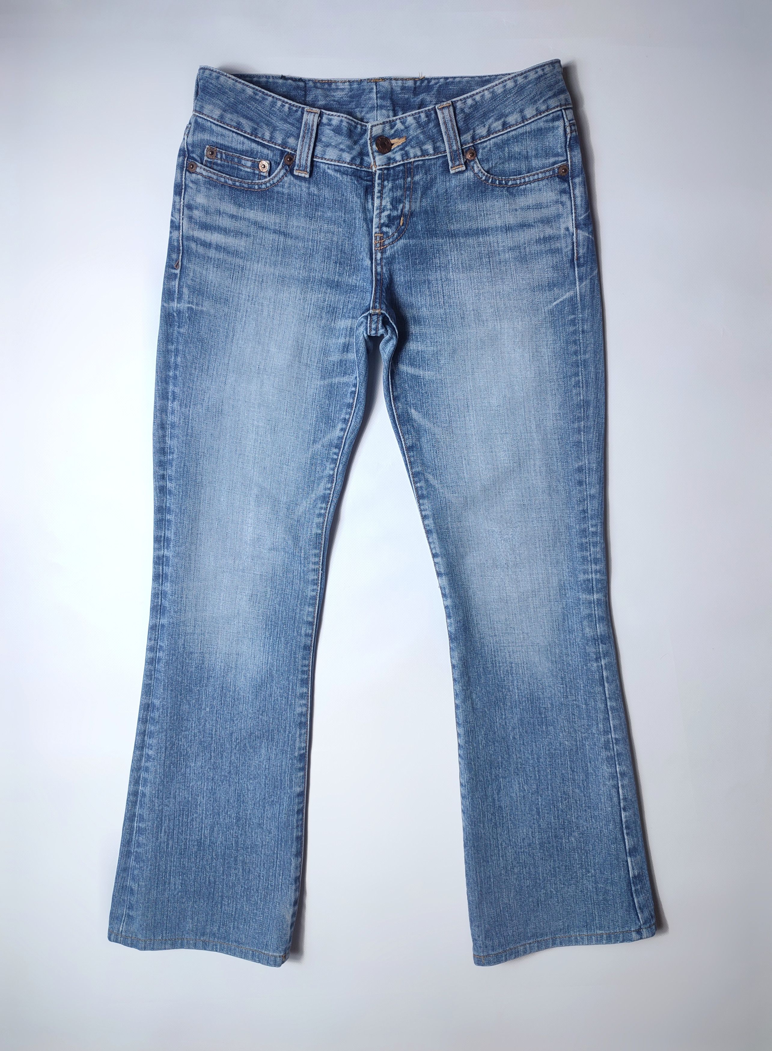 MOUSSY Black by Moussy Japanese Denim Flared Jeans Size 26" / US 2 / IT 38 - 2 Thumbnail