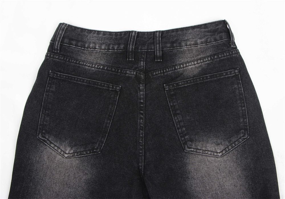 Japanese Brand × Jean Men's trendy hippie wide-leg distressed washed flared jeans Size US 32 / EU 48 - 5 Thumbnail