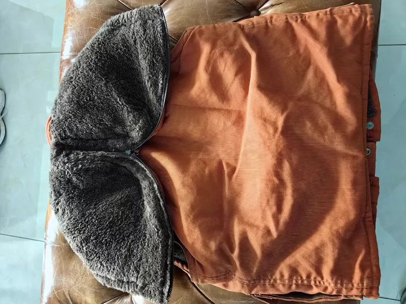 Freewheelers Freewheelers Big Orange Alpaca Wool Vest 2502-Nextarrow Size 40R - 9 Thumbnail
