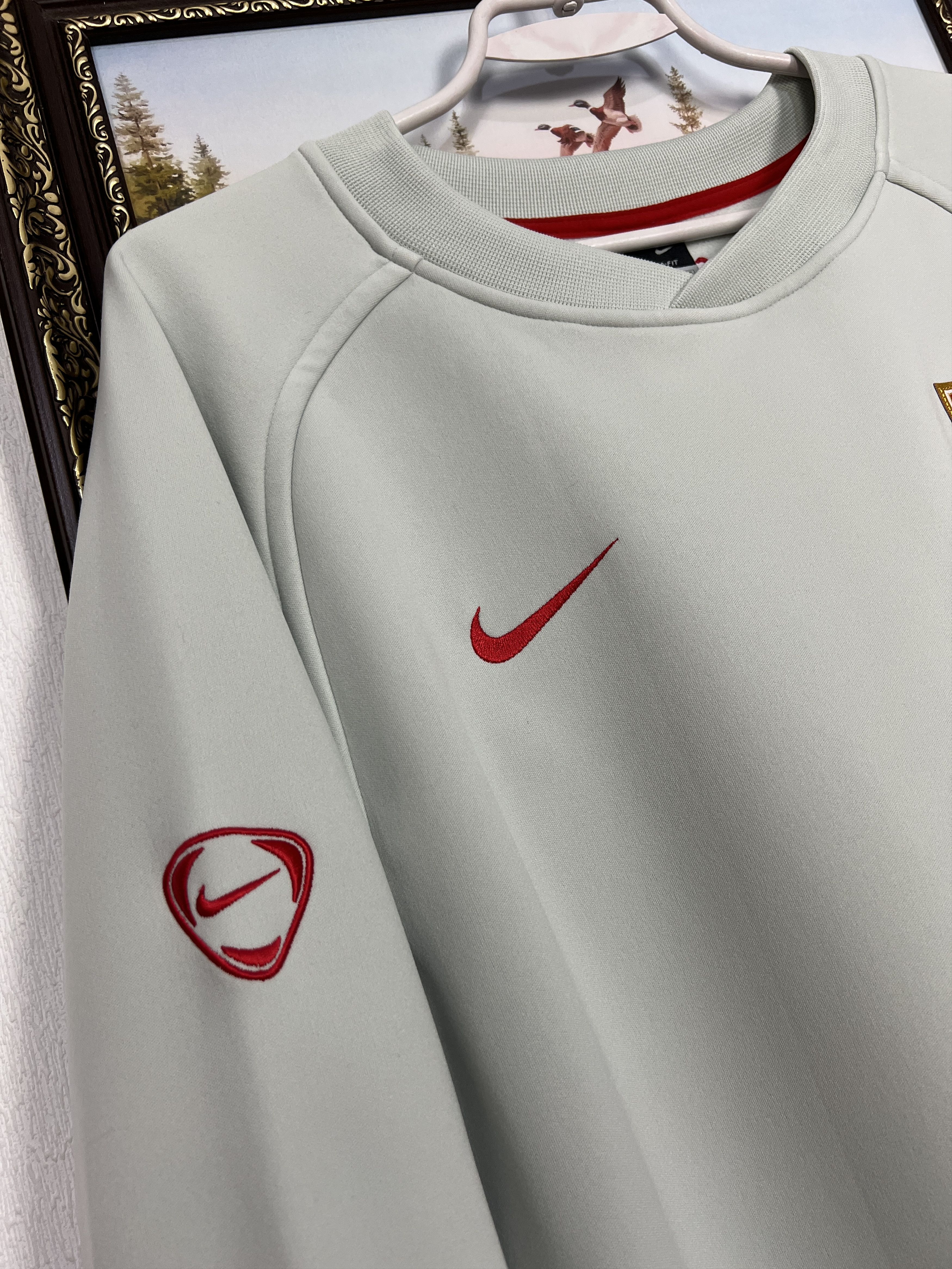 Nike Croatia Football Train Sweatshirt Soccer Crewneck Jacket Size US XL / EU 56 / 4 - 4 Thumbnail