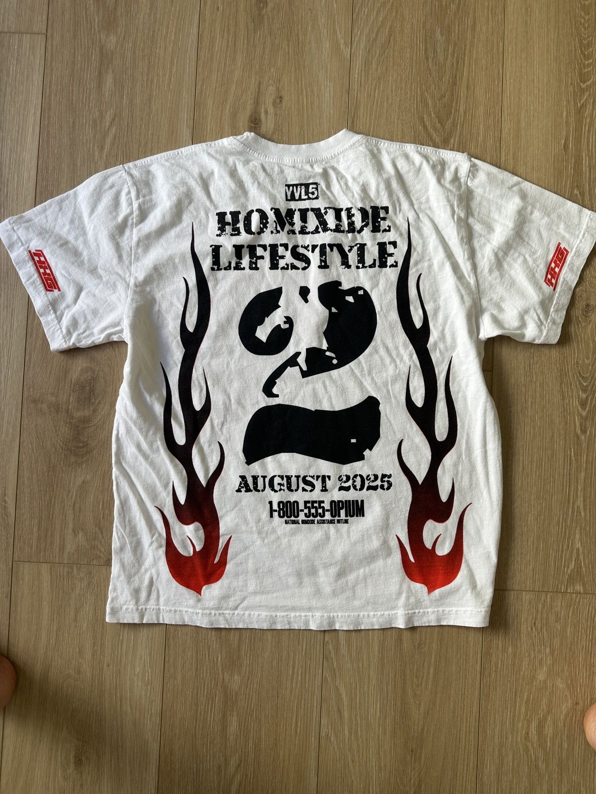 HXG Homixide Gang HL2 Tee Size US XL / EU 56 / 4 - 3 Thumbnail