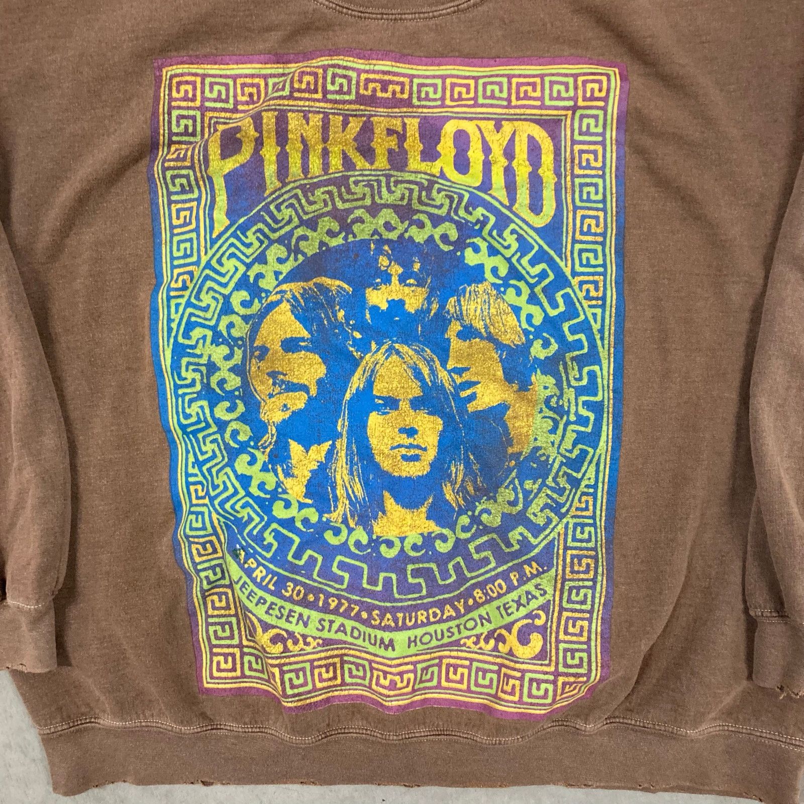 Vintage vintage oversized Pink Floyd sweatshirt Size US XL / EU 56 / 4 - 3 Thumbnail