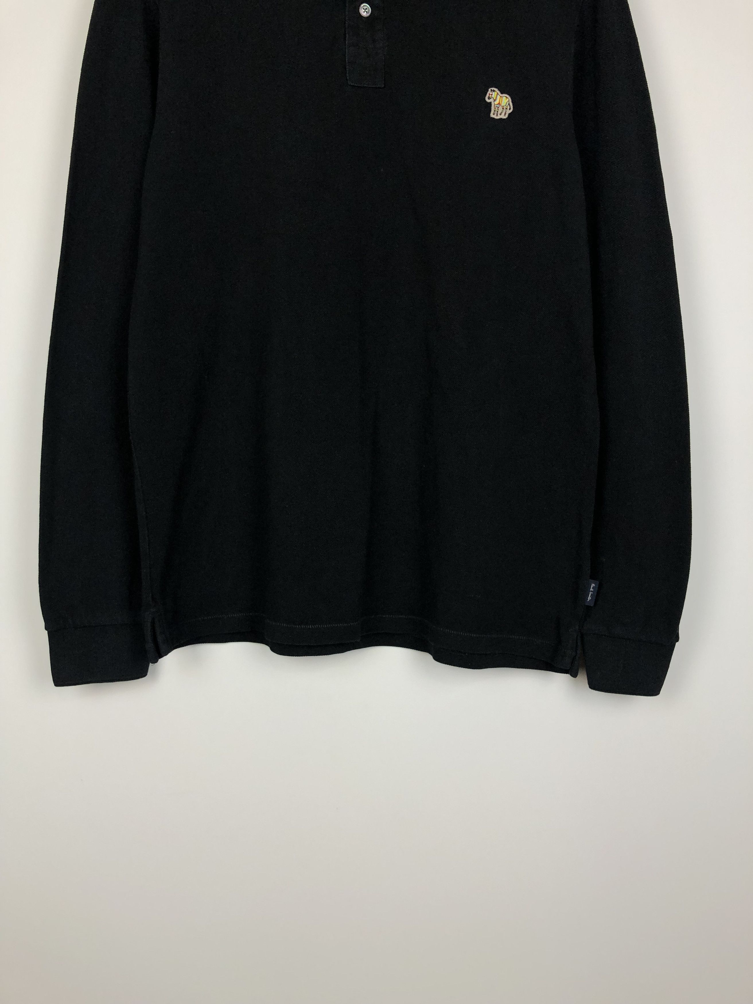 Paul Smith Paul Smith Jeans Longsleeve Small Logo Pullover Black size L Size US L / EU 52-54 / 3 - 3 Thumbnail