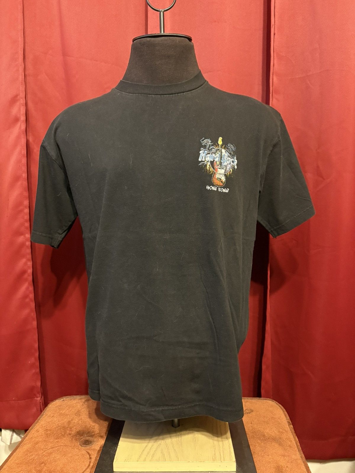 Hard Rock Cafe Vintage Hard Rock Cafe Tshirt 90’s Hong Kong Buddha Grail Size US L / EU 52-54 / 3 - 2 Thumbnail