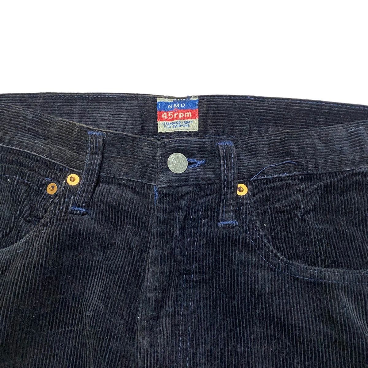 45rpm 45rpm Black Corduroy Pants Size US 29 - 7 Thumbnail