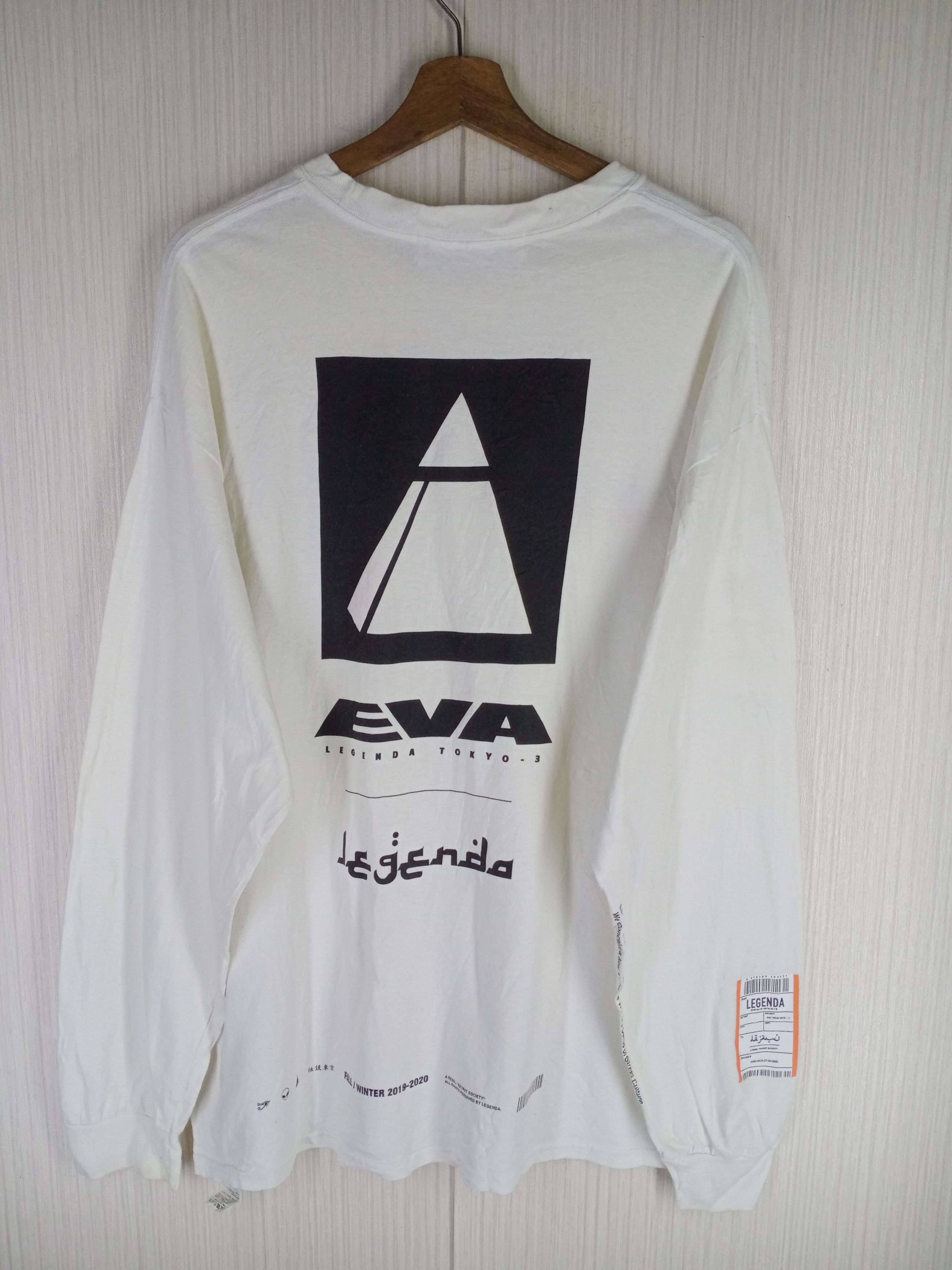 Anime Evangelion x Lagenda Long Sleeve Tshirt Size US XL / EU 56 / 4 - 1 Thumbnail