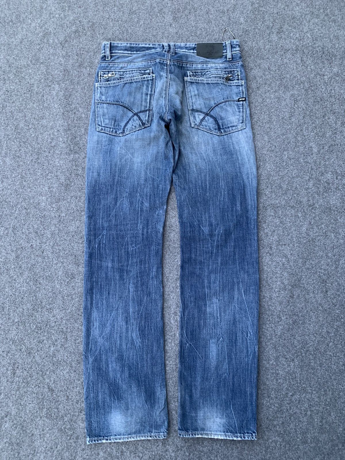GAS Distressed Gas jeans.made in Italy Size US 32 / EU 48 - 8 Thumbnail