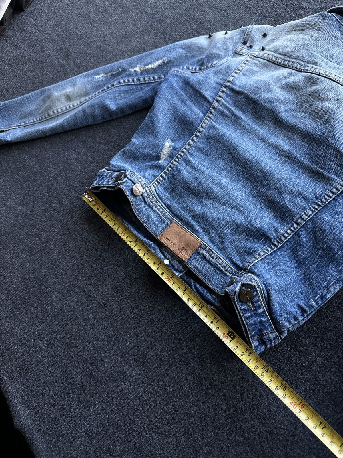 Fiorucci 🚨 WOMEN FIORUCCI BLUE DENIM WOMEN JACKET LUXURY Size S / US 4 / IT 40 - 18 Thumbnail