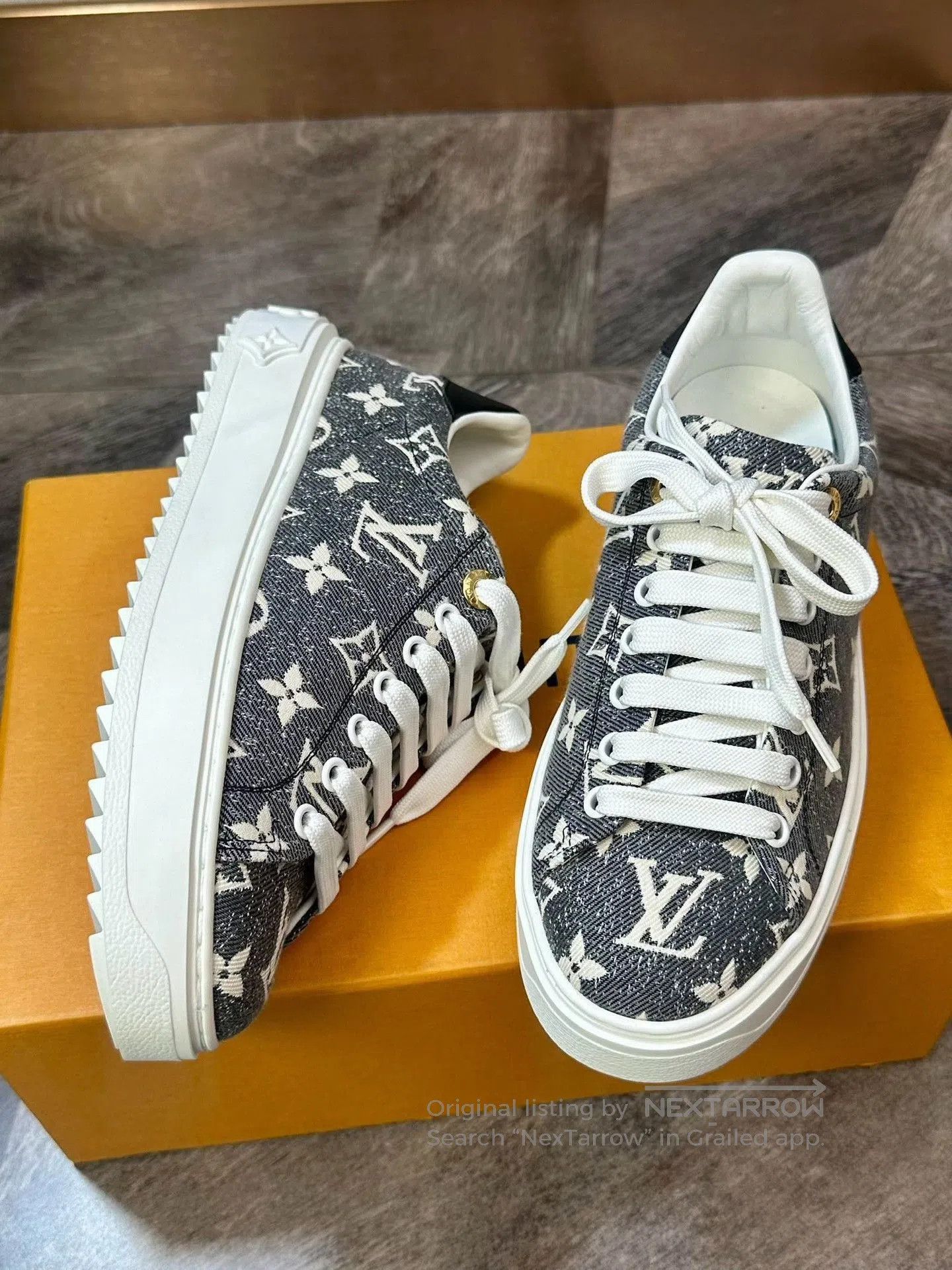 Louis Vuitton LV Time Out Monogram Platform Sneakers. Size US 5.5 / IT 35.5 - 3 Thumbnail