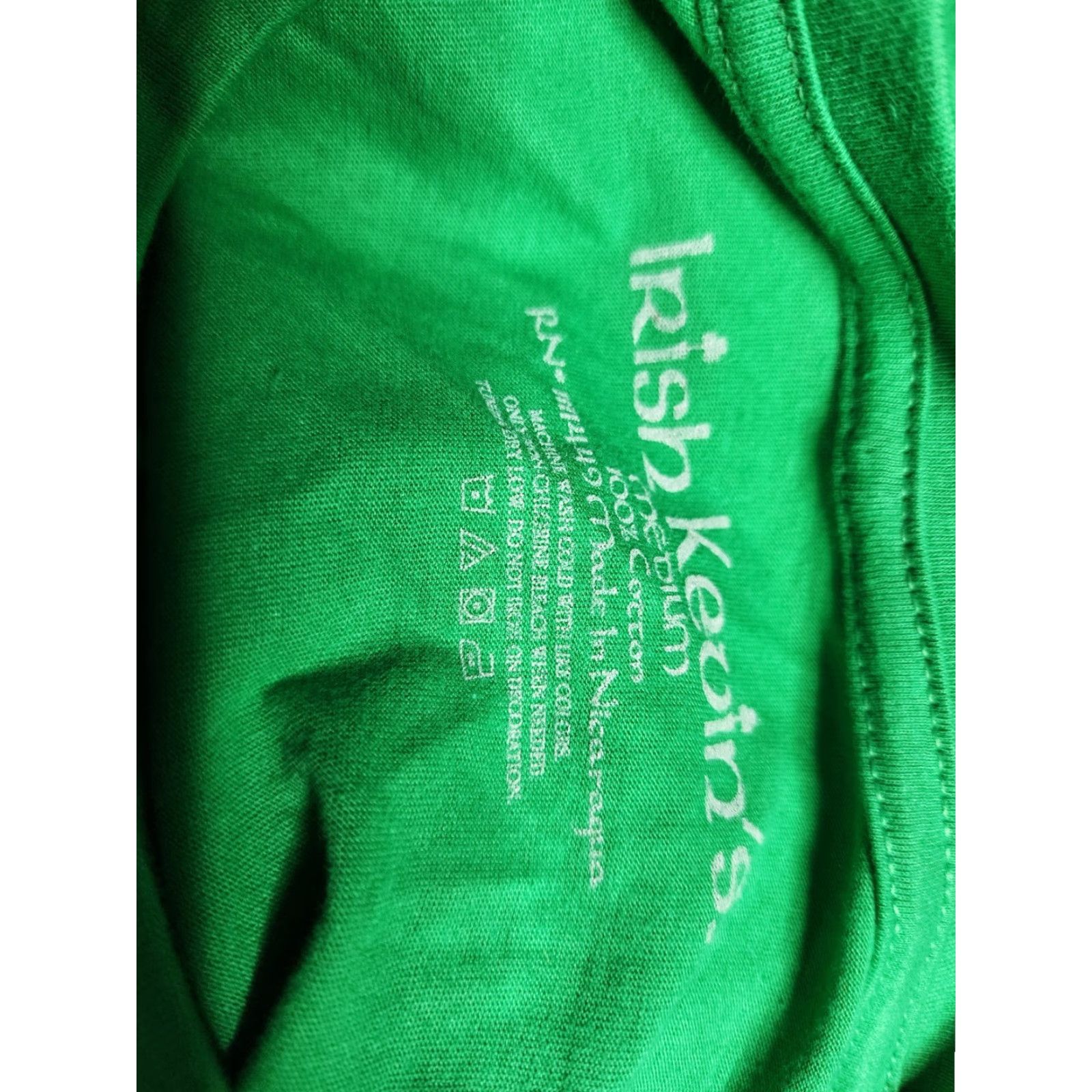 Vintage Irish Kevin's Pub Graphic Print T-Shirt, Adult M, Green, Double-Sided, Beach Beer Theme, Mens Size US M / EU 48-50 / 2 - 4 Thumbnail