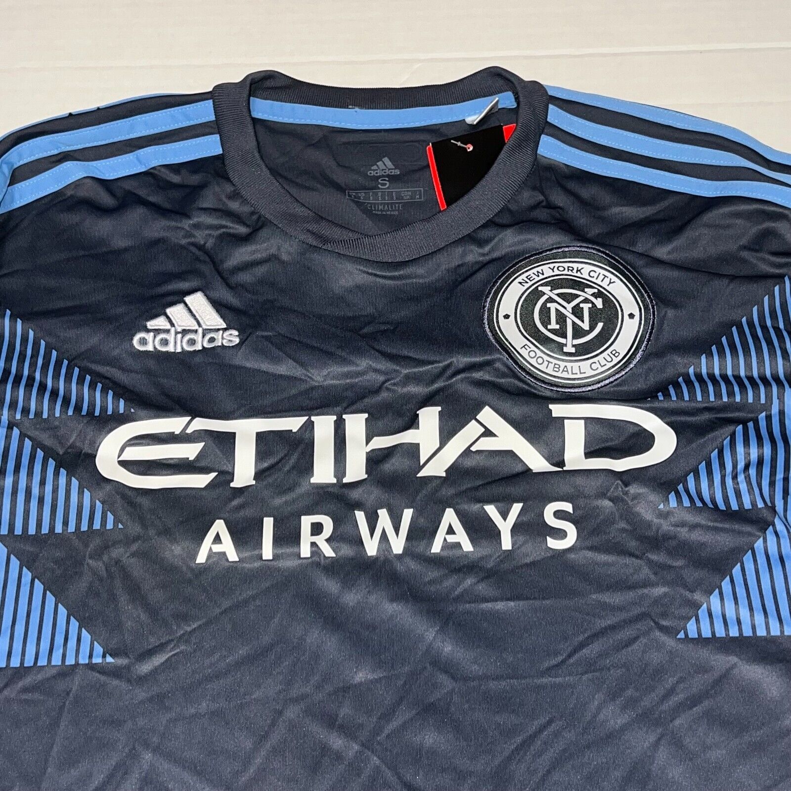 Adidas Adidas 2018 MLS New York F.C Soccer Jersey Men'sSmall CE3257 Size US S / EU 44-46 / 1 - 2 Thumbnail