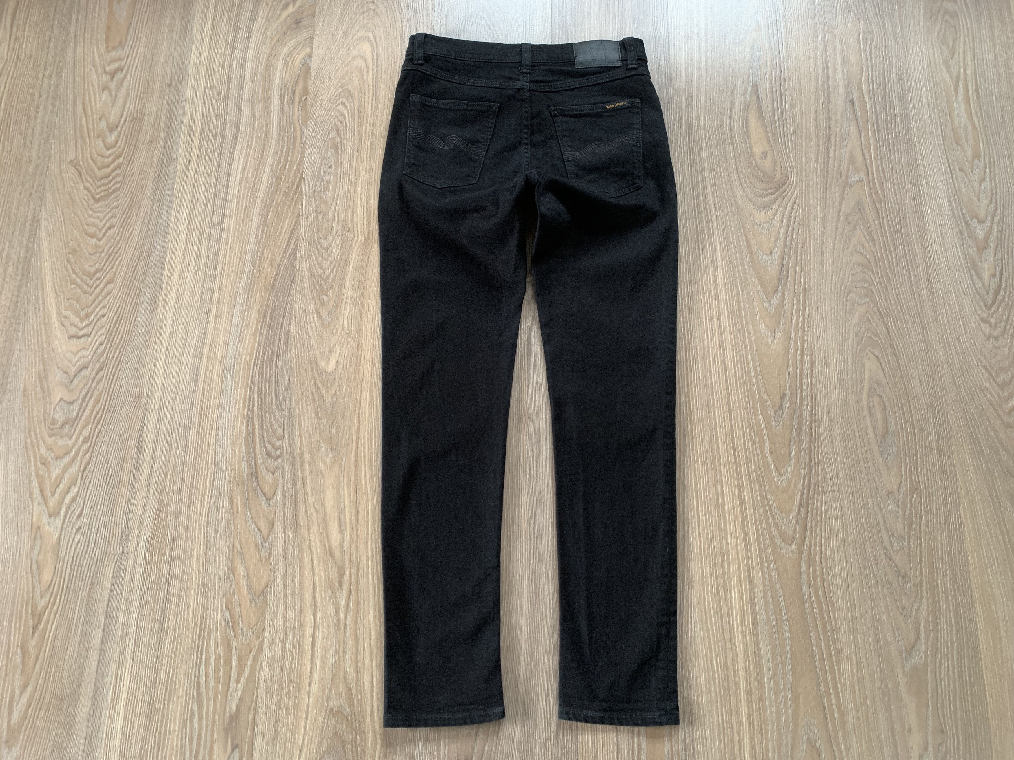 Nudie Jeans Mens Nudie Jeans Co Black Stretch Jeans Size US 30 / EU 46 - 3 Thumbnail