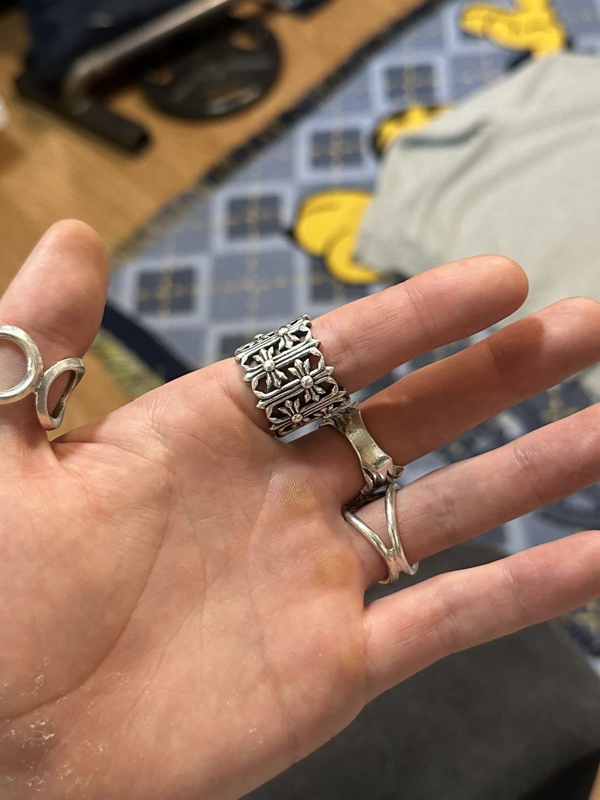 Jewelry Jotte.925 Cemetery Ring Size ONE SIZE - 6 Thumbnail