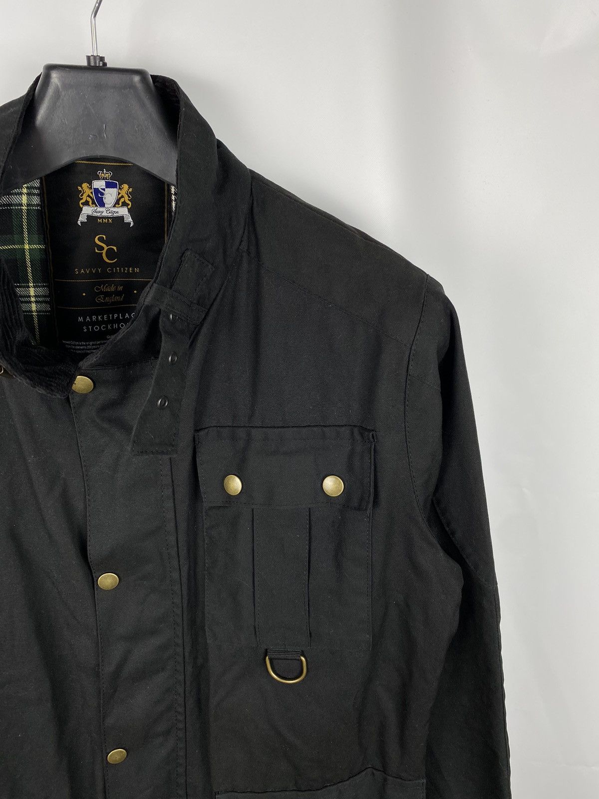 Savvy Citizen Waxed Cotton Jacket Men size M