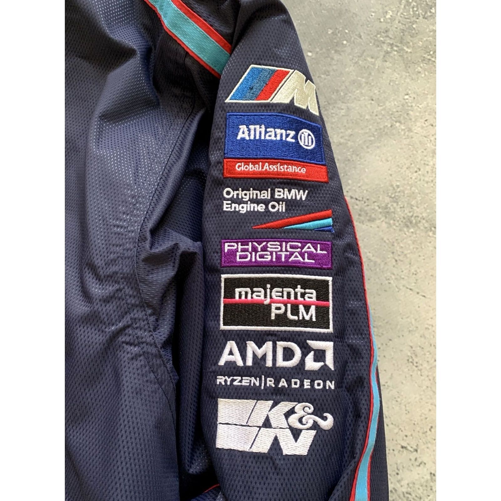 BMW BMW Racing Jacket BLUE Men 2XL Shirt Windbreaker Racing 90s Mens Size US XXL / EU 58 / 5 - 5 Thumbnail