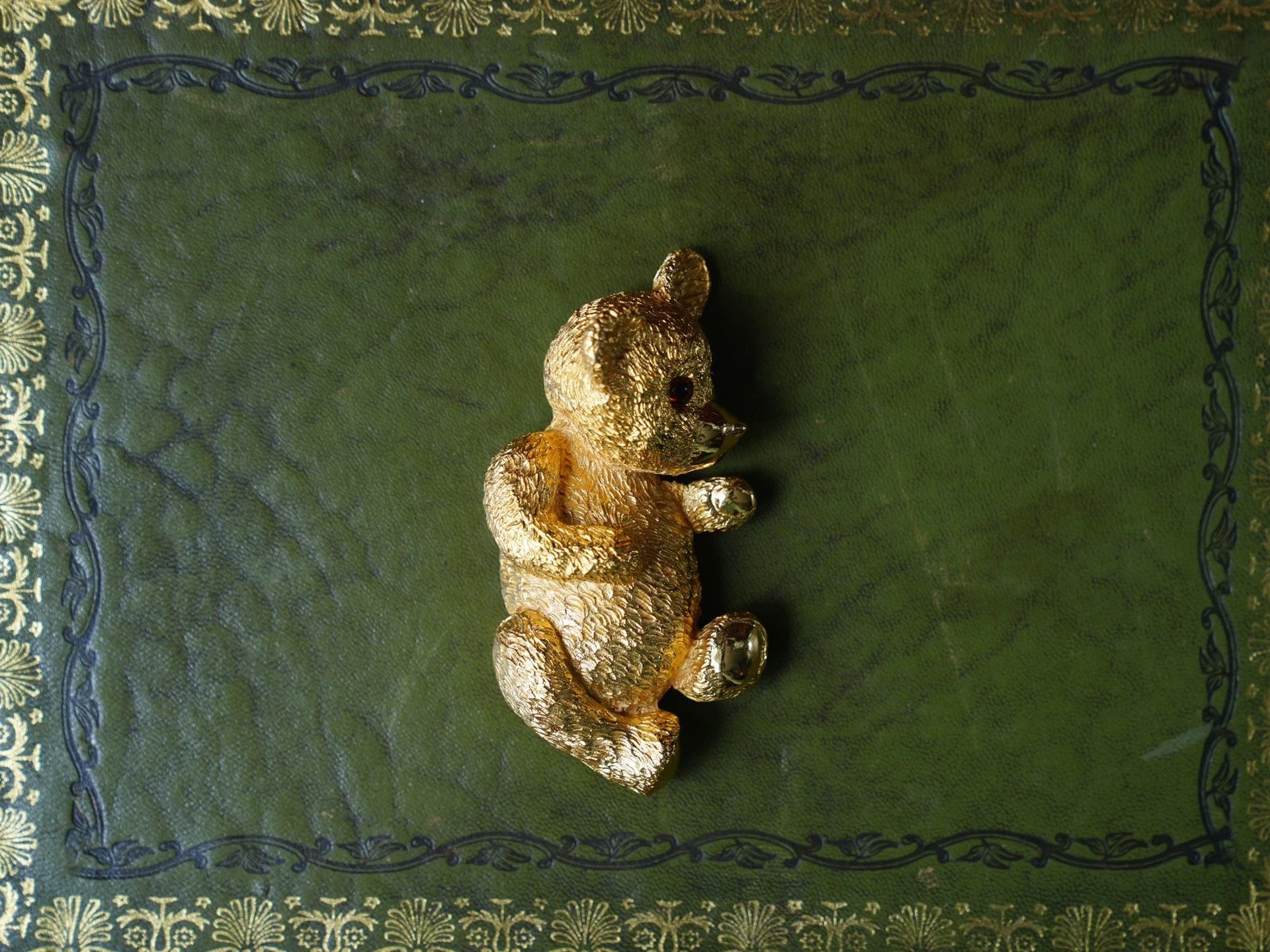 Other Christopher Ross 1989 Gold-Plated Bear Belt Buckle Size ONE SIZE - 3 Thumbnail