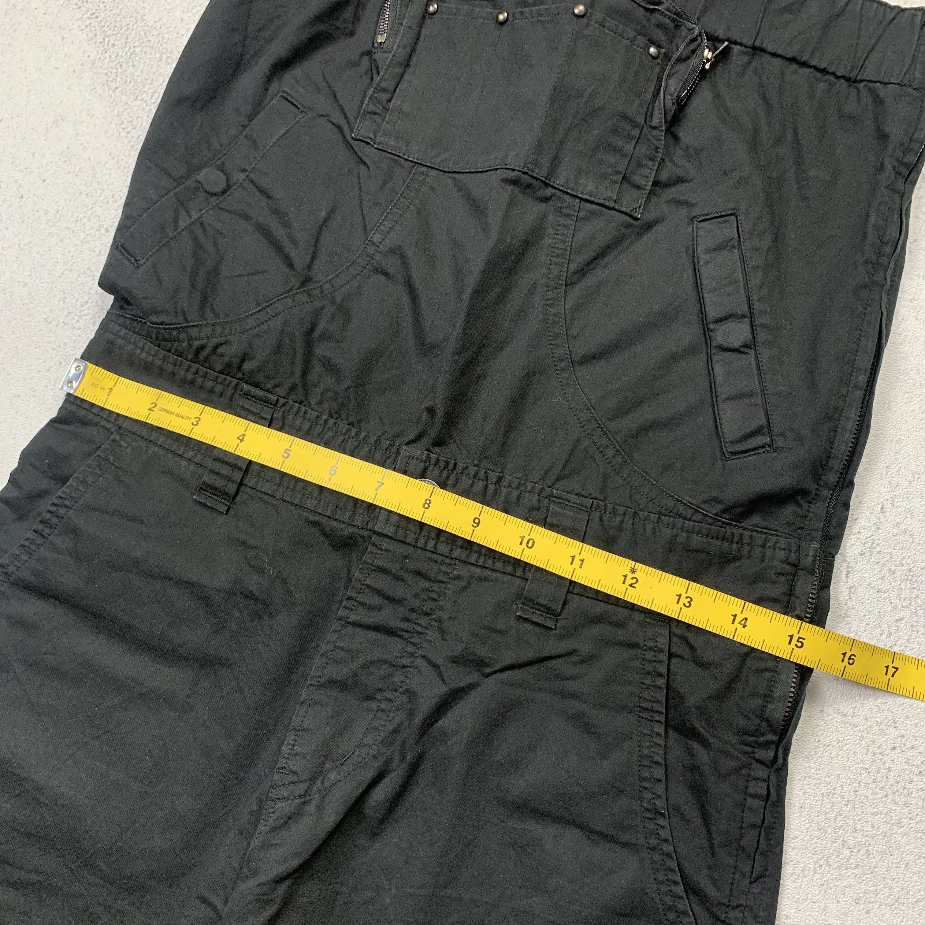 Hysteric Glamour Hysteric Glamour Overall Short Pants Size 30" / US 8 / IT 44 - 14 Thumbnail