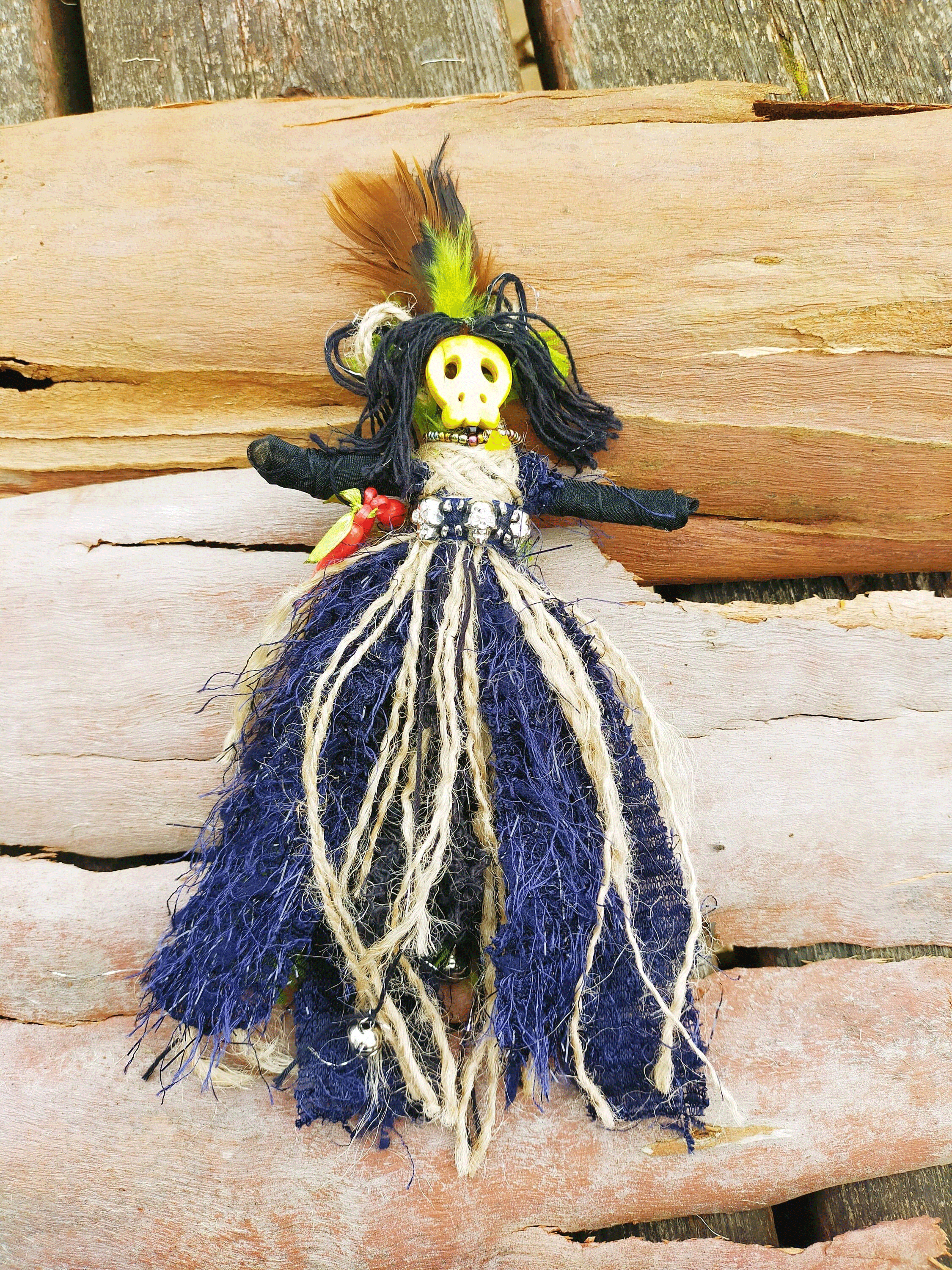 Other Voodoo Doll Luck Spirit Doll Poppet Talisman Vintage design Size ONE SIZE - 2 Thumbnail