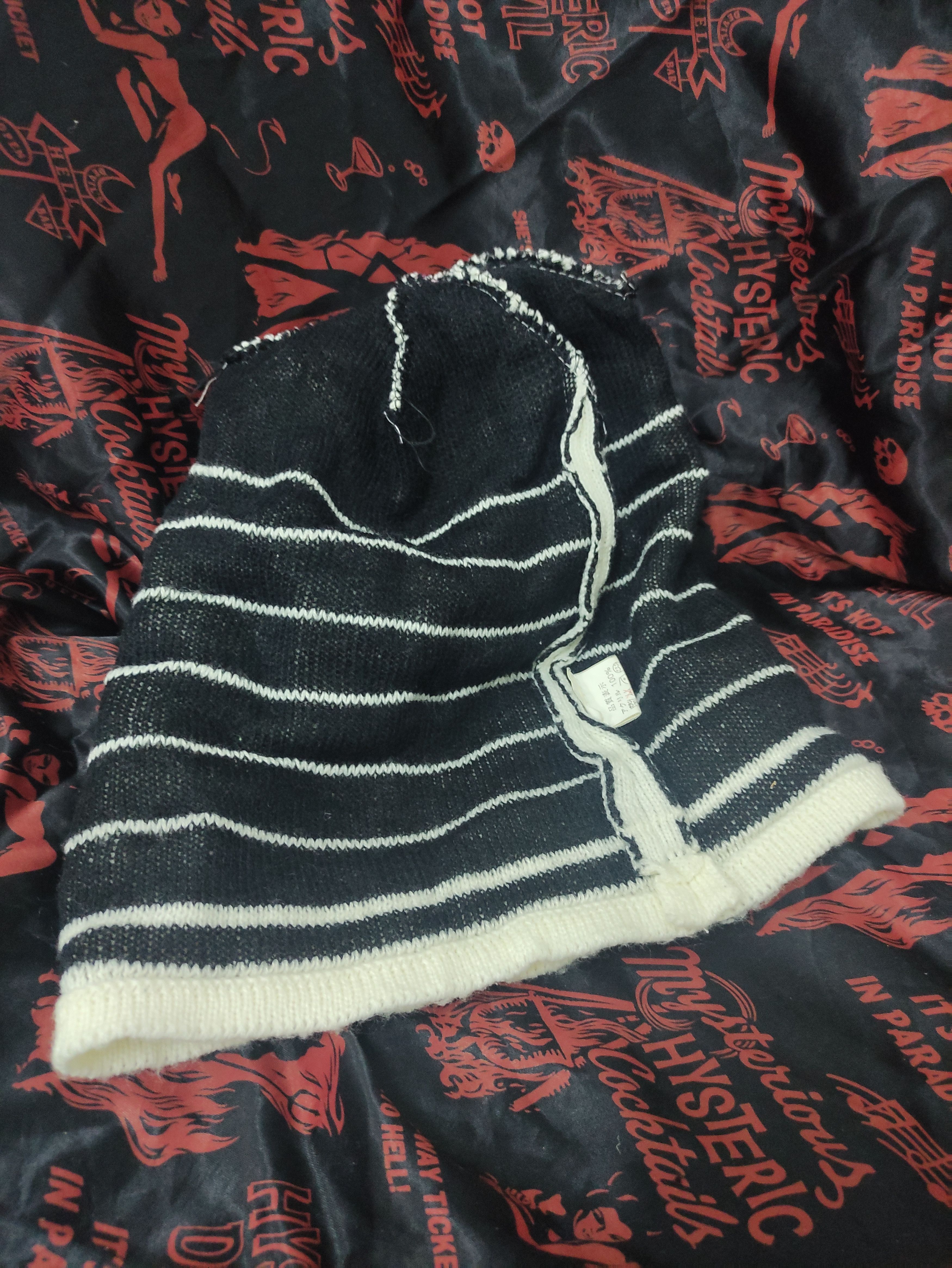 Japanese Brand JAPANESE BRAND BEANIE DESIGN DISTRESSED Size ONE SIZE - 5 Thumbnail