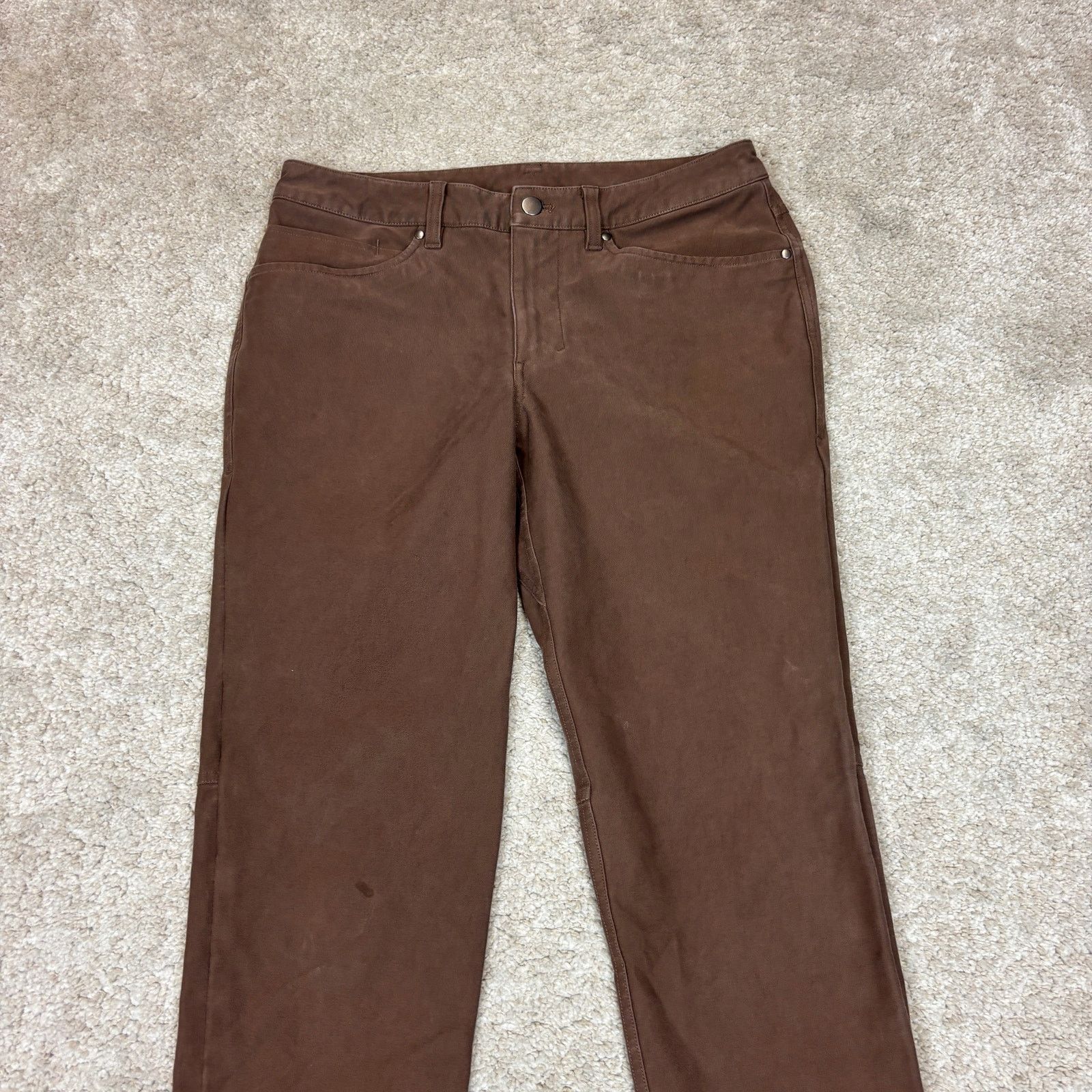 Lululemon Lululemon ABC Pant Slim Utilitech Brown Men's 30x30 Size US 30 / EU 46 - 2 Thumbnail
