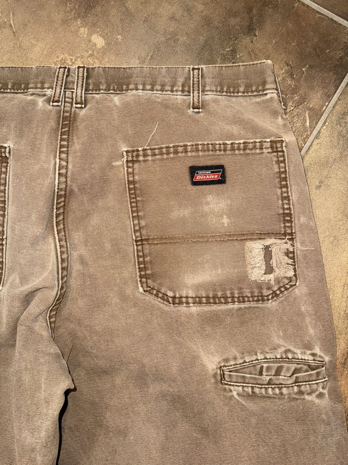 Dickies Vintage Distressed Dickies Work Pants Size US 34 / EU 50 - 4 Thumbnail