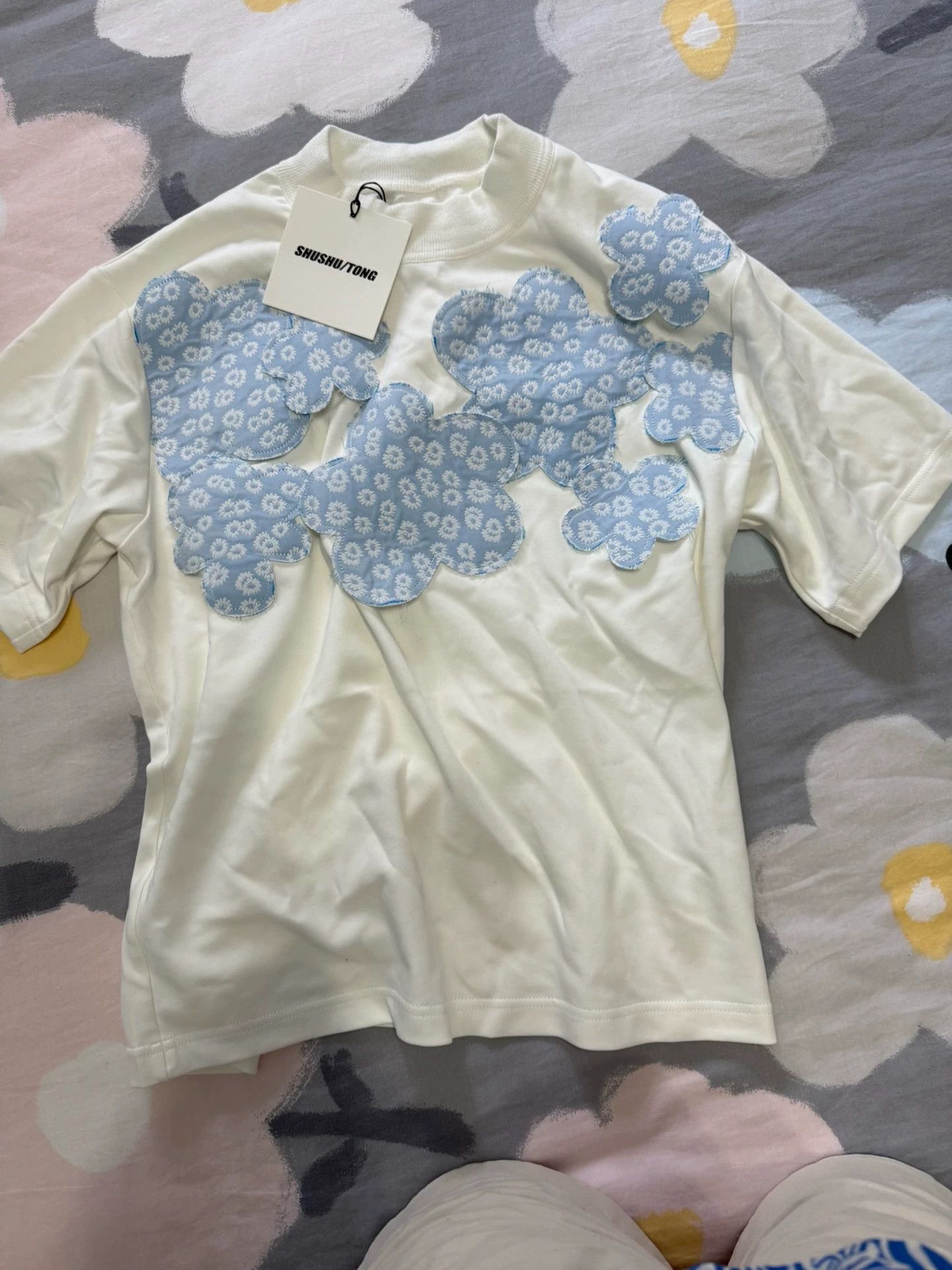 Shushu/Tong Shushutong cute comfy stretchy new auth short tee Size M / US 6-8 / IT 42-44 - 1 Thumbnail