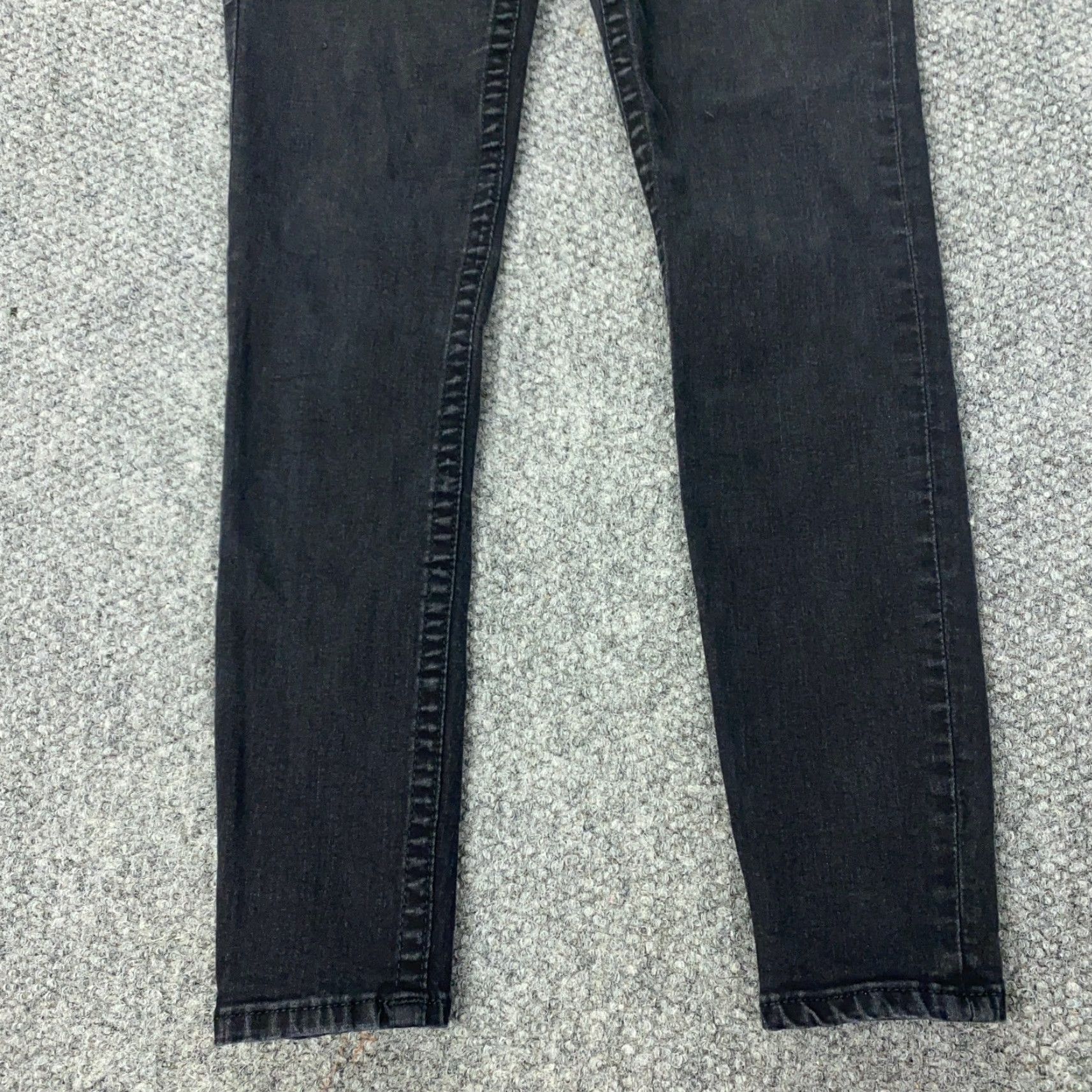 True Religion True Religion Jeans Black Skinny Mid Rise Stretch 30 Womens Adult 30 Regular Denim 5-Pocket Size 30" / US 8 / IT 44 - 3 Thumbnail