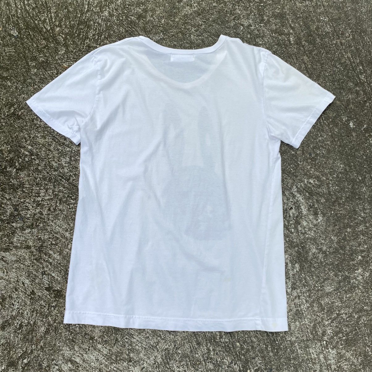 Ne-Net Ne-Net White T-shirt with Black Bunny Print Size US M / EU 48-50 / 2 - 2 Thumbnail