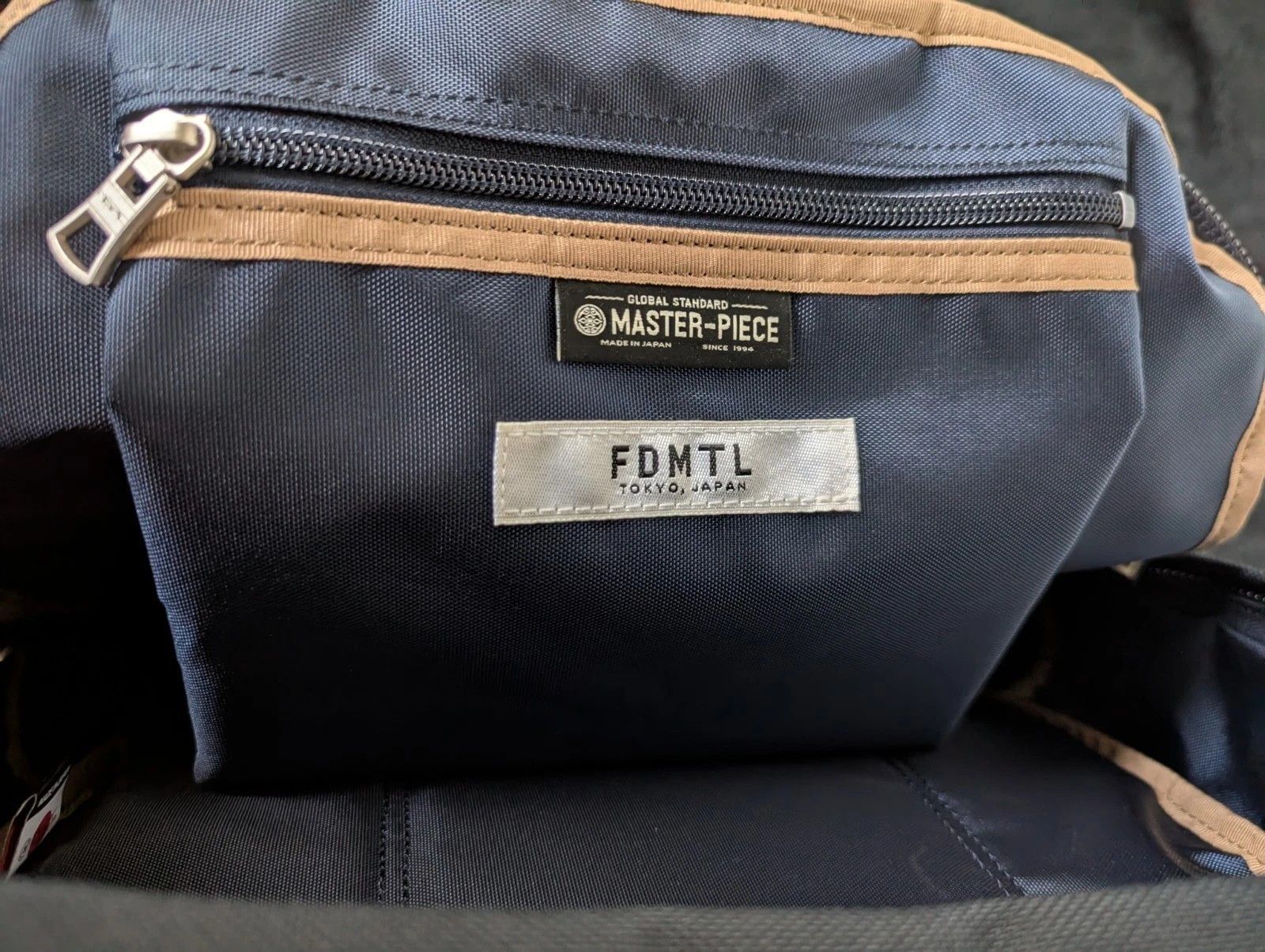 MasterPiece Master-Piece x FDMTL Sashiko Boro Backpack (Rare, Pristine) Size ONE SIZE - 5 Thumbnail