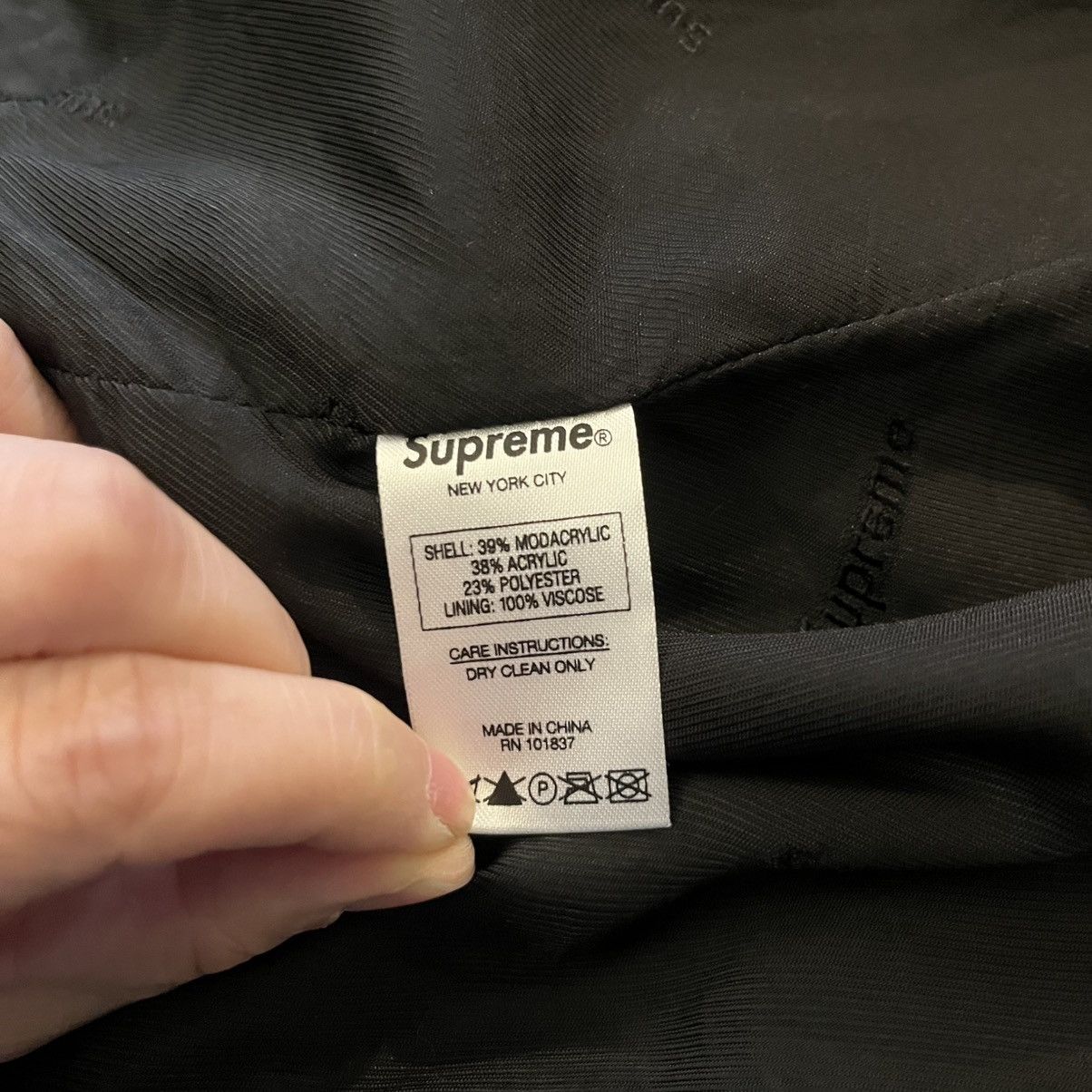 Other 17fw Supreme × Hysteric Glamour “FUCK YOU” Faux Fur Coat Size S / US 4 / IT 40 - 8 Thumbnail