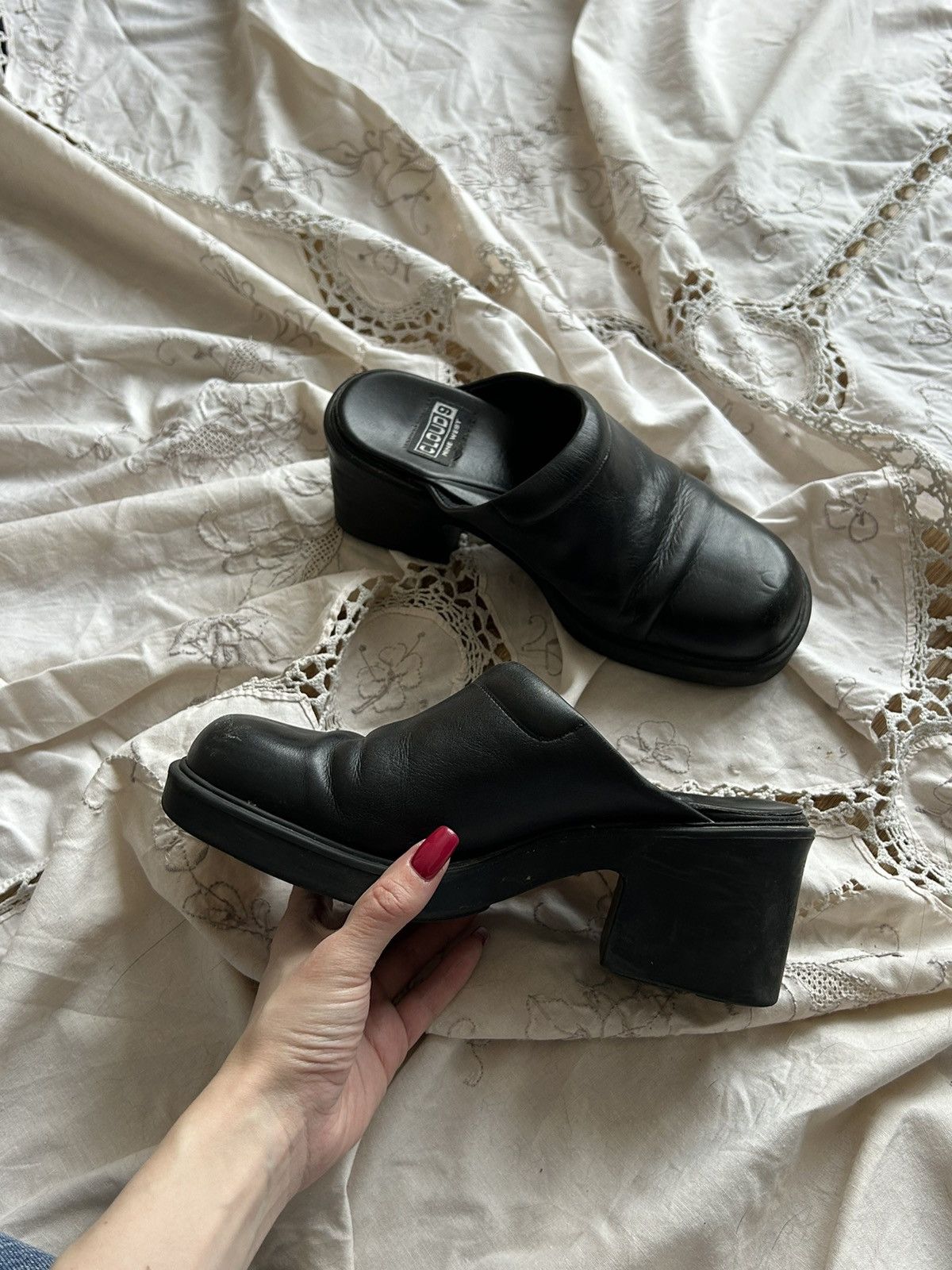 Nine West × Vintage Amazing Leather Heels Boots Nine West Vintage Y2K Size US 7 / IT 37 - 6 Thumbnail