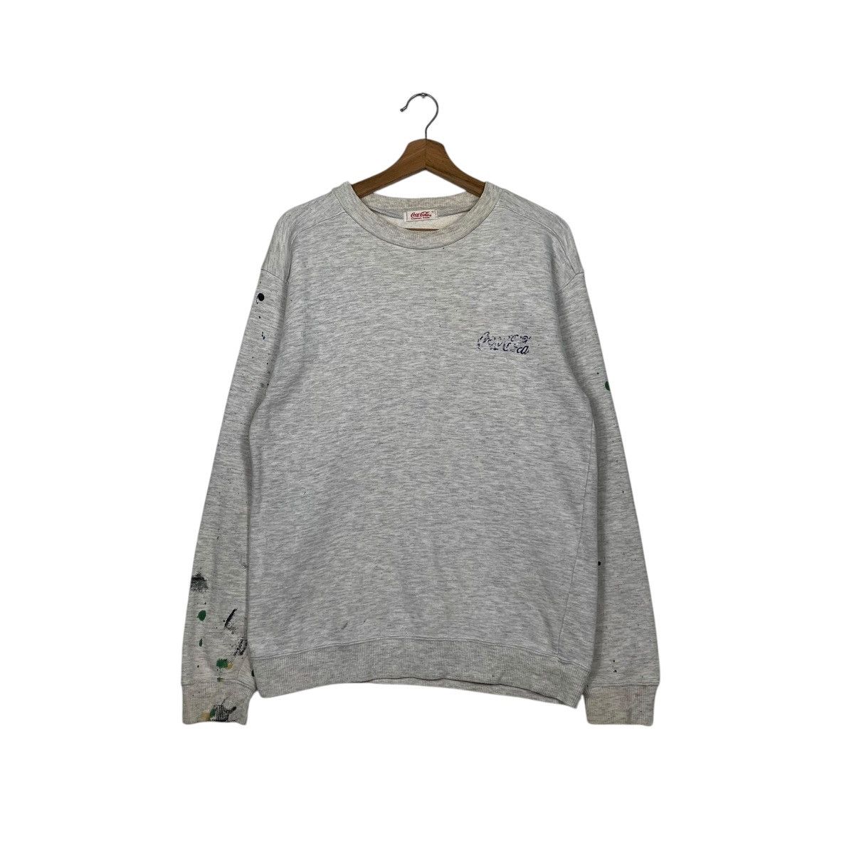 Coca Cola Vintage 90s Coca Cola Crewneck Sweatshirt Size US L / EU 52-54 / 3 - 1 Thumbnail