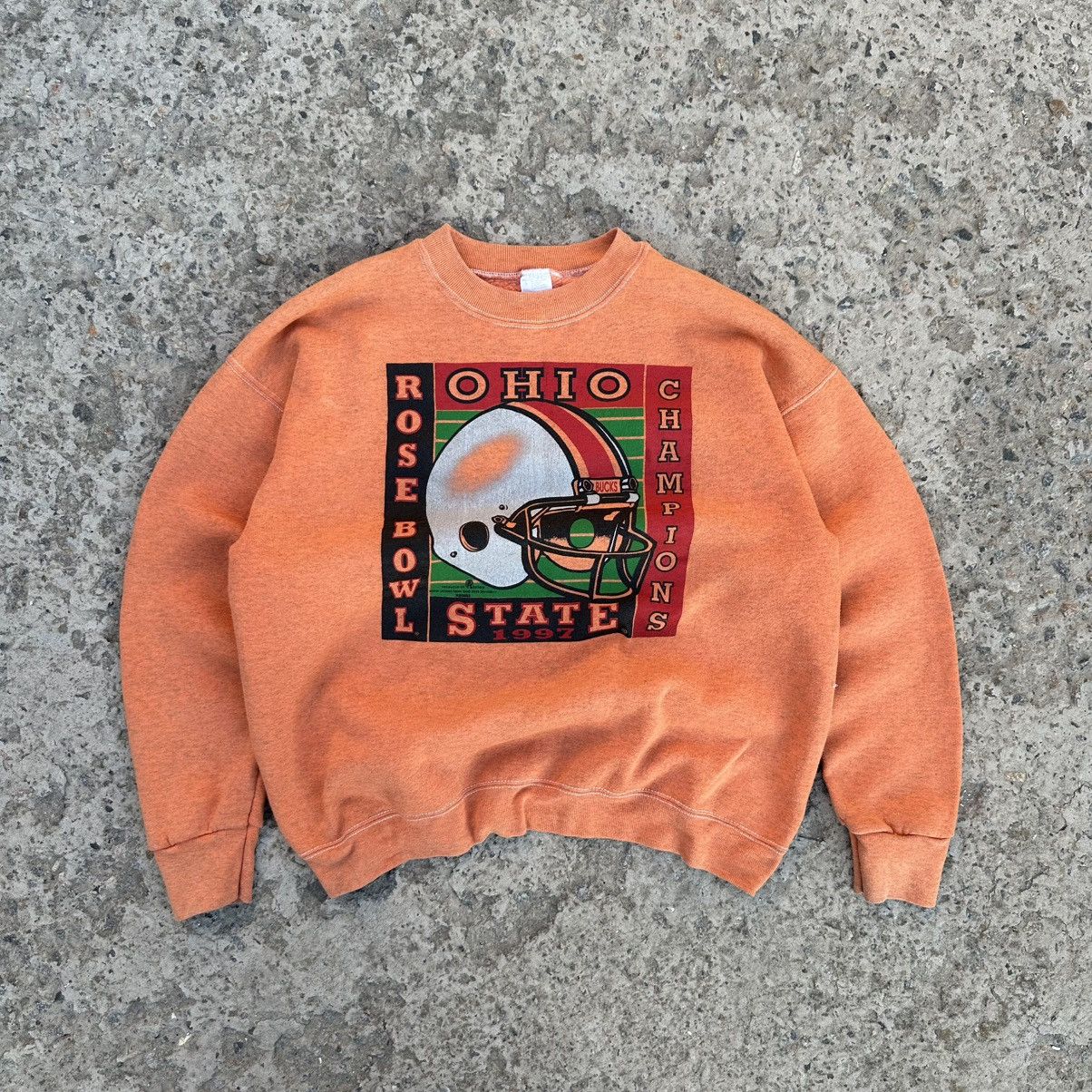 Number (N)ine Vintage Rose Bowl Ohio State 1997 Sweatshirts Y2K 90s Size US S / EU 44-46 / 1 - 1 Thumbnail