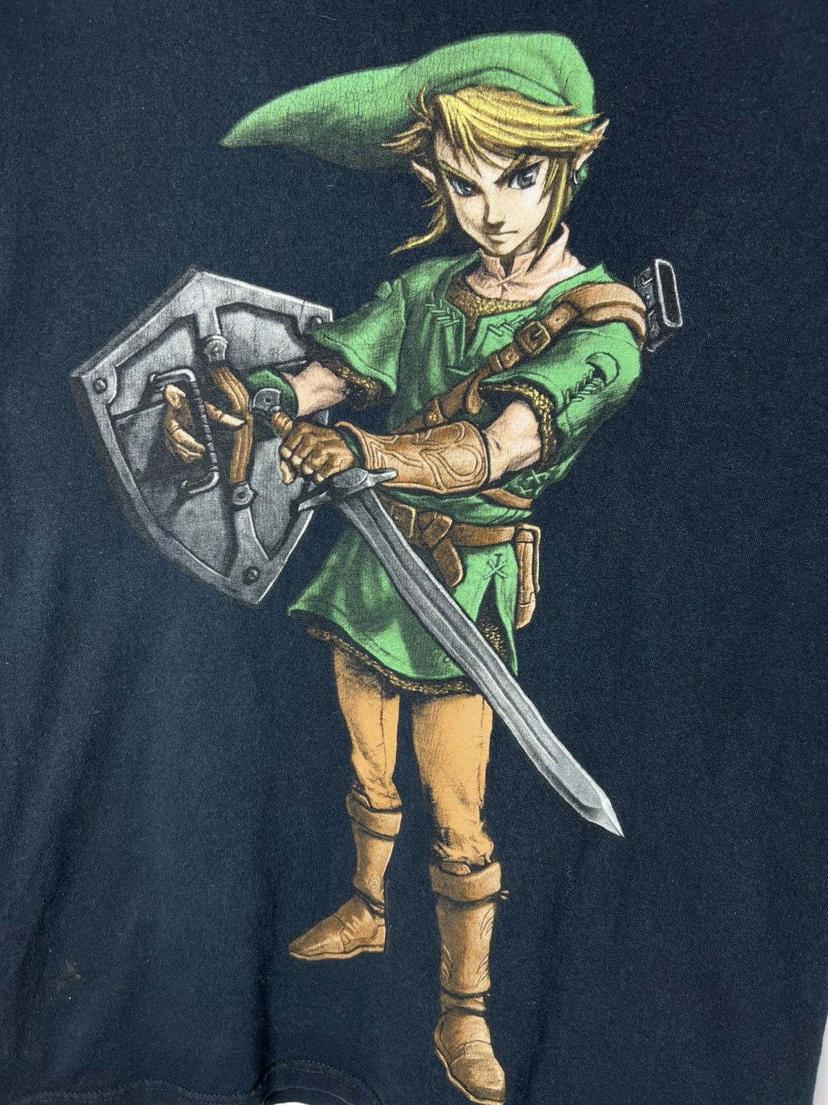 Vintage VTG NES The Legend Of Zelda Twilight Princess Promo Shirt Size US M / EU 48-50 / 2 - 2 Thumbnail