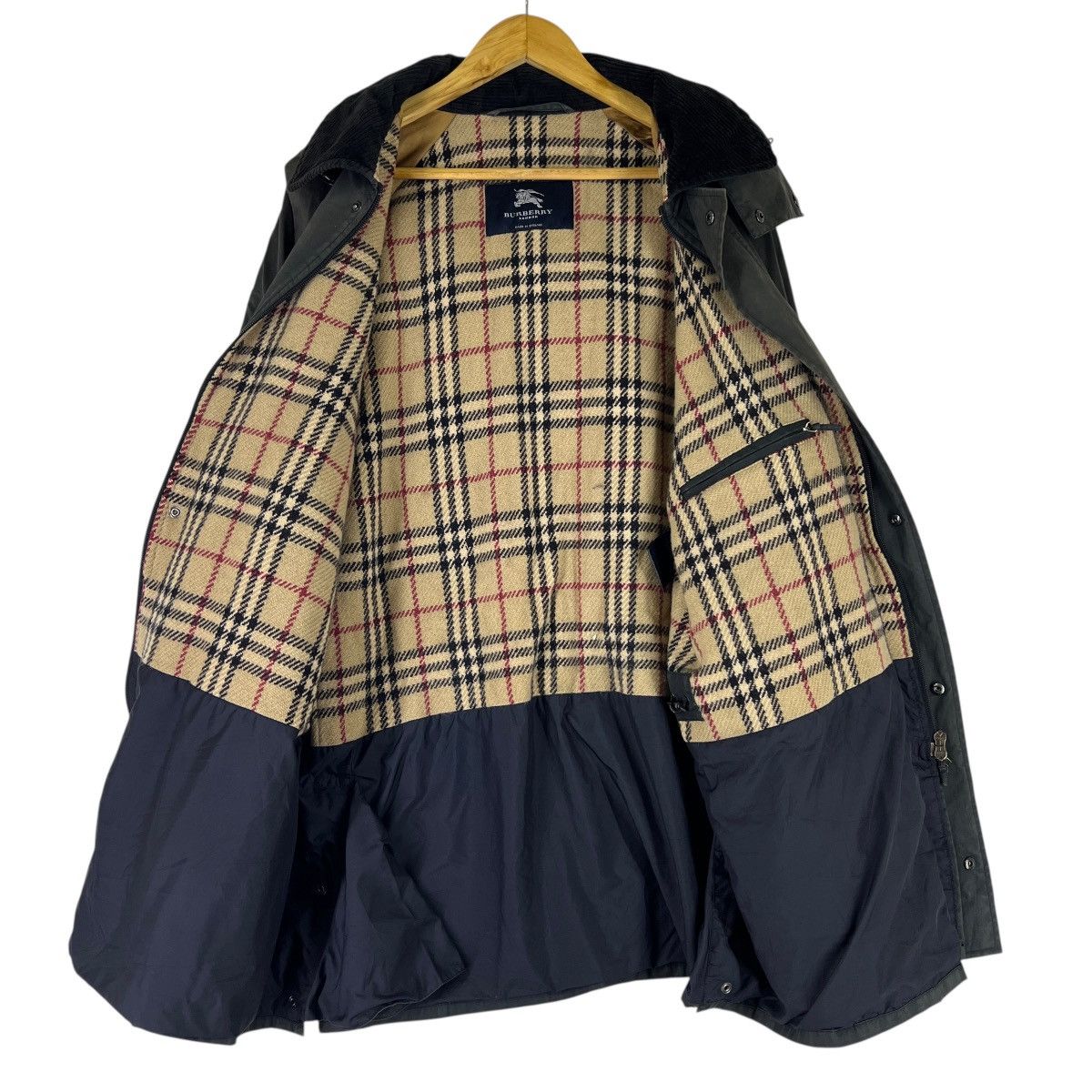 Burberry Vintage Burberry Dyed Parka Jacket Size US L / EU 52-54 / 3 - 6 Thumbnail