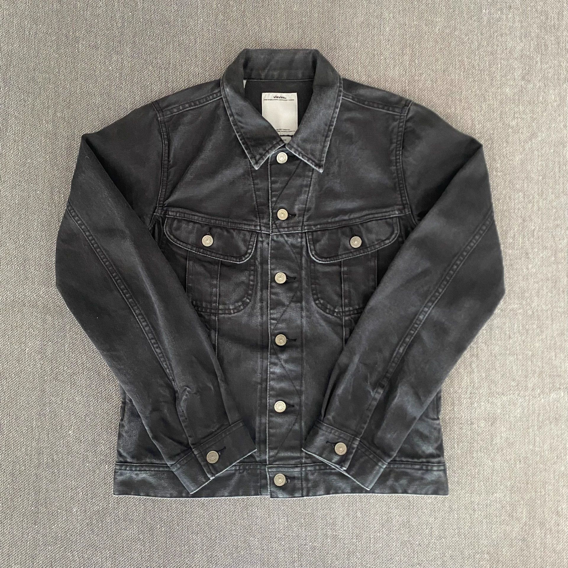 Visvim Visvim 104 16ss 2 Damaged Denim Jacket Size US M / EU 48-50 / 2 - 1 Thumbnail