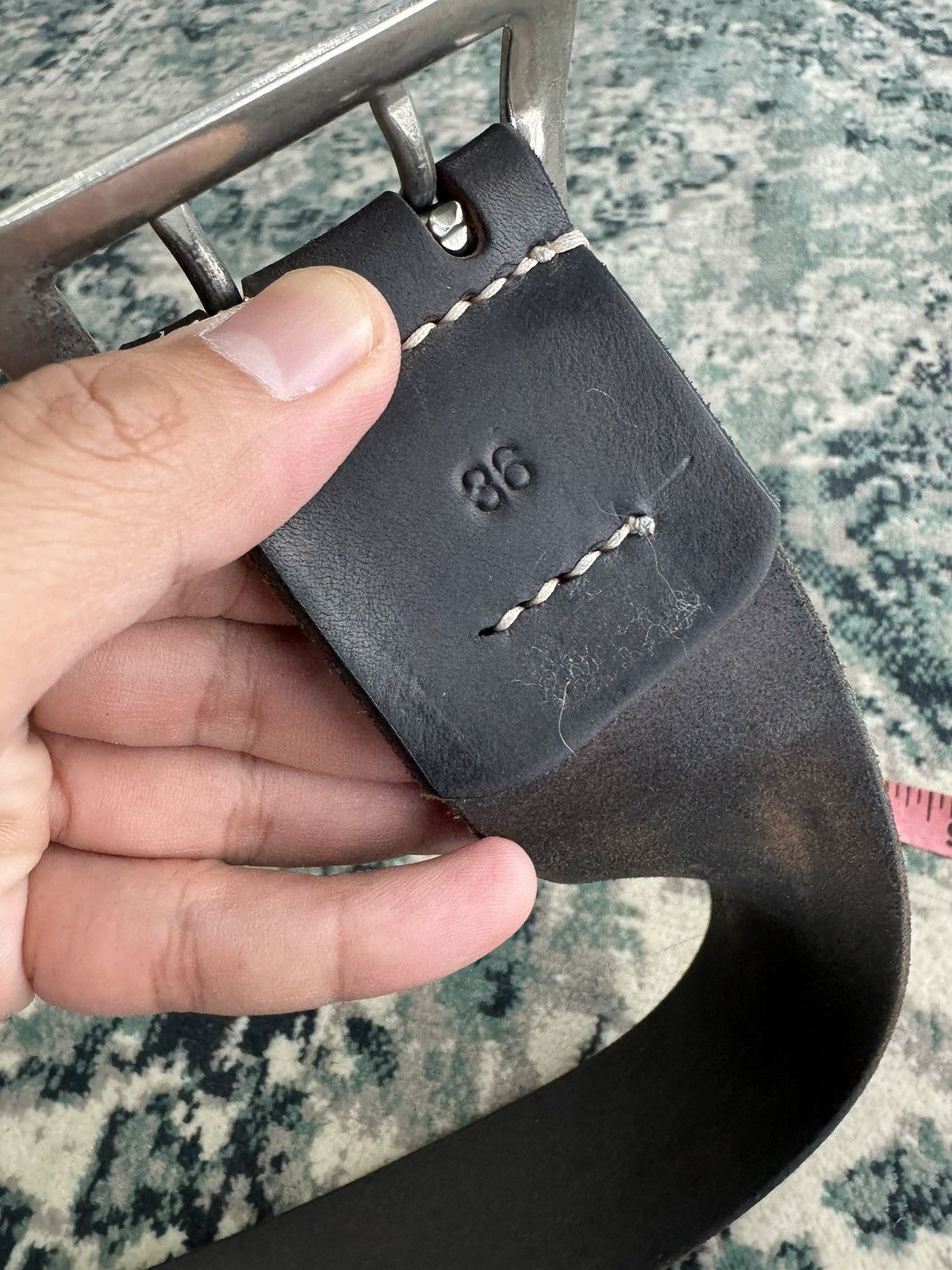 Evisu EVISU EVISGENES GARRISON BELT Size 36 - 6 Thumbnail