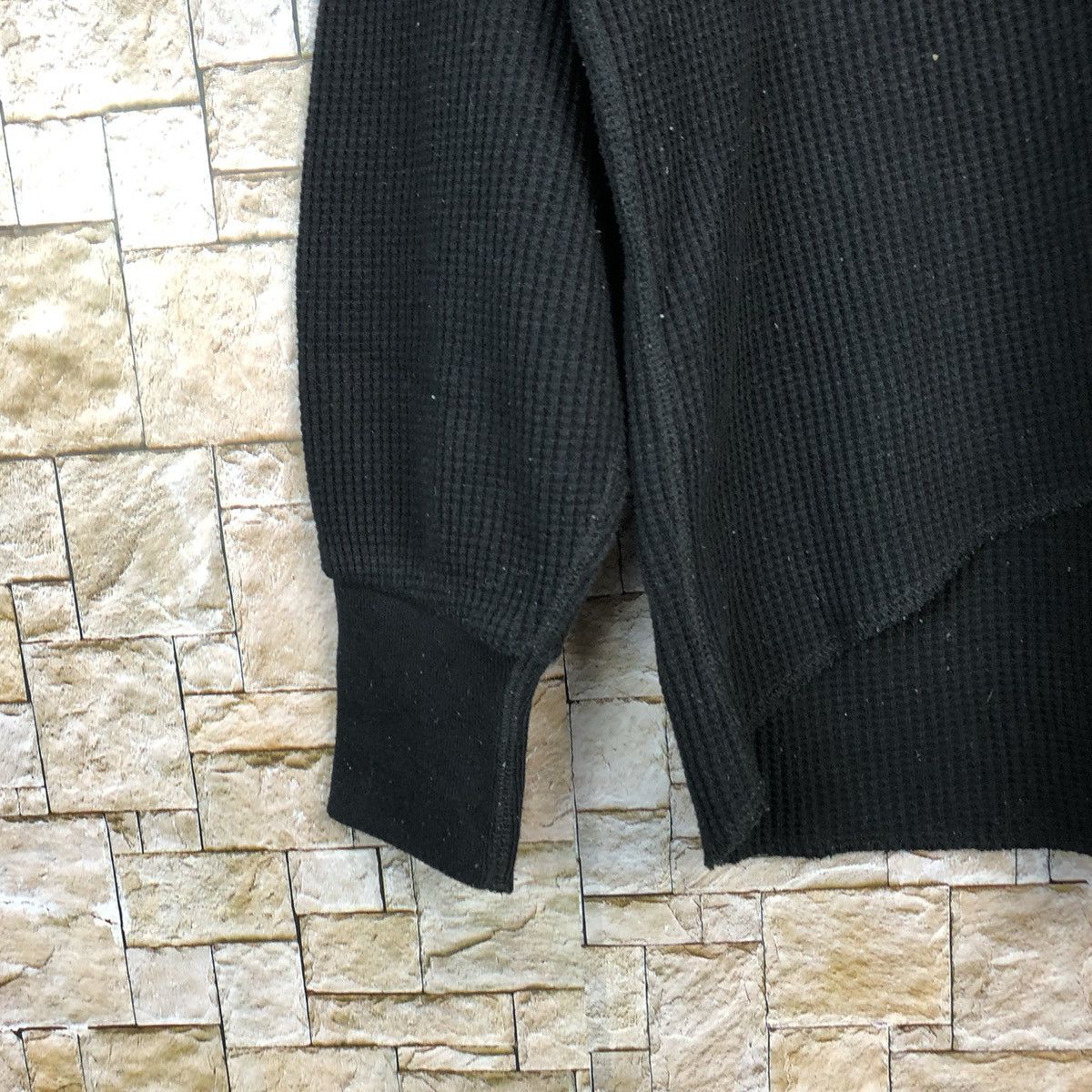 Japanese Brand Freak Store Black Sweatshirt knitwear #A421 Size L / US 10 / IT 46 - 7 Thumbnail