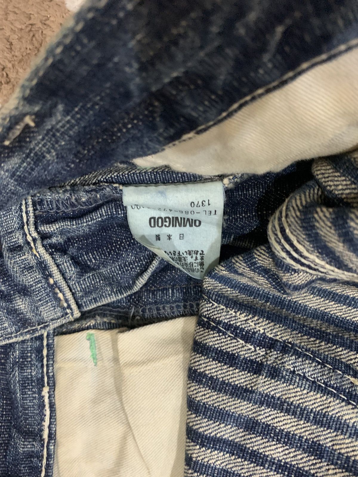 OMNIGOD OMNIGOD JEANS WORKWEAR DENIM Size US 29 - 7 Thumbnail