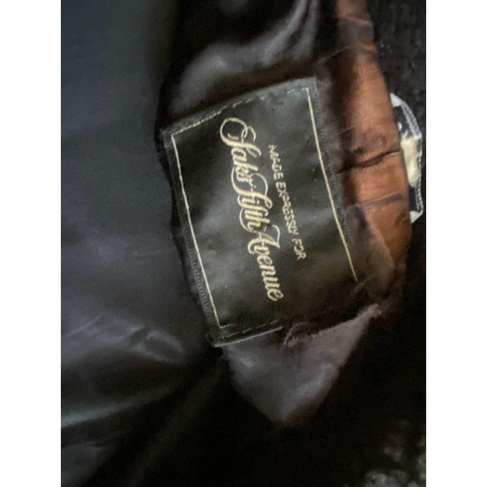Saks Fifth Avenue Men's Size 40 Saks Fifth Avenue Neto Leather & Shearling Size US L / EU 52-54 / 3 - 3 Thumbnail