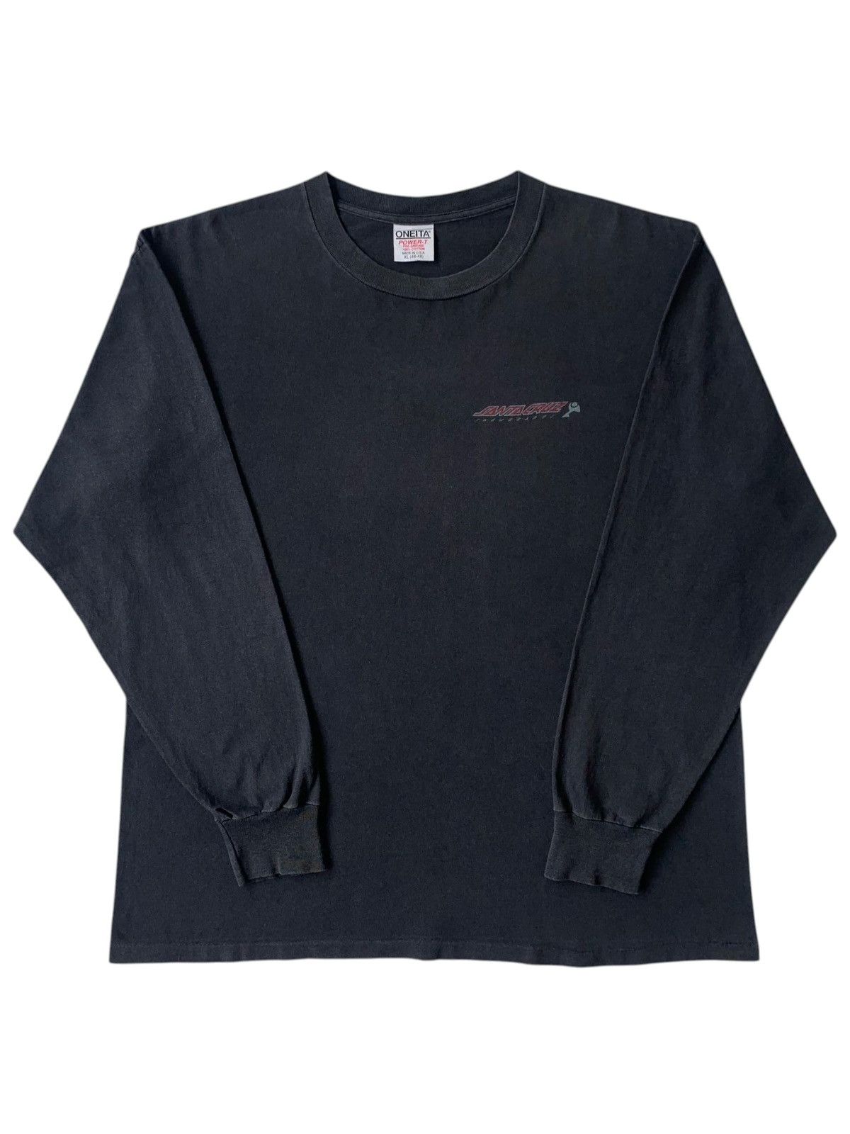 Santa Cruz Skateboards Vintage 90s Santacruz Snowboards Longsleeve Size US XL / EU 56 / 4 - 3 Thumbnail