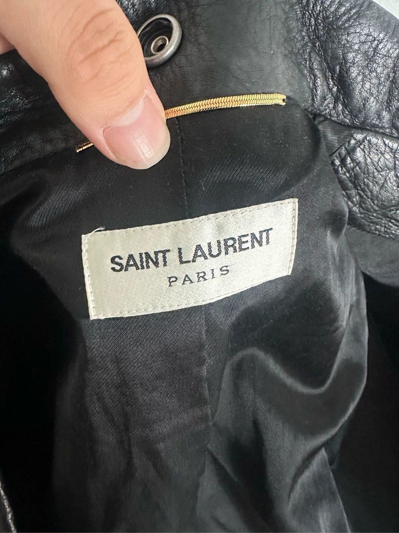 Saint Laurent Paris Saint Laurent Paris Black motorcycle leather jacket-2506 Size US M / EU 48-50 / 2 - 3 Thumbnail