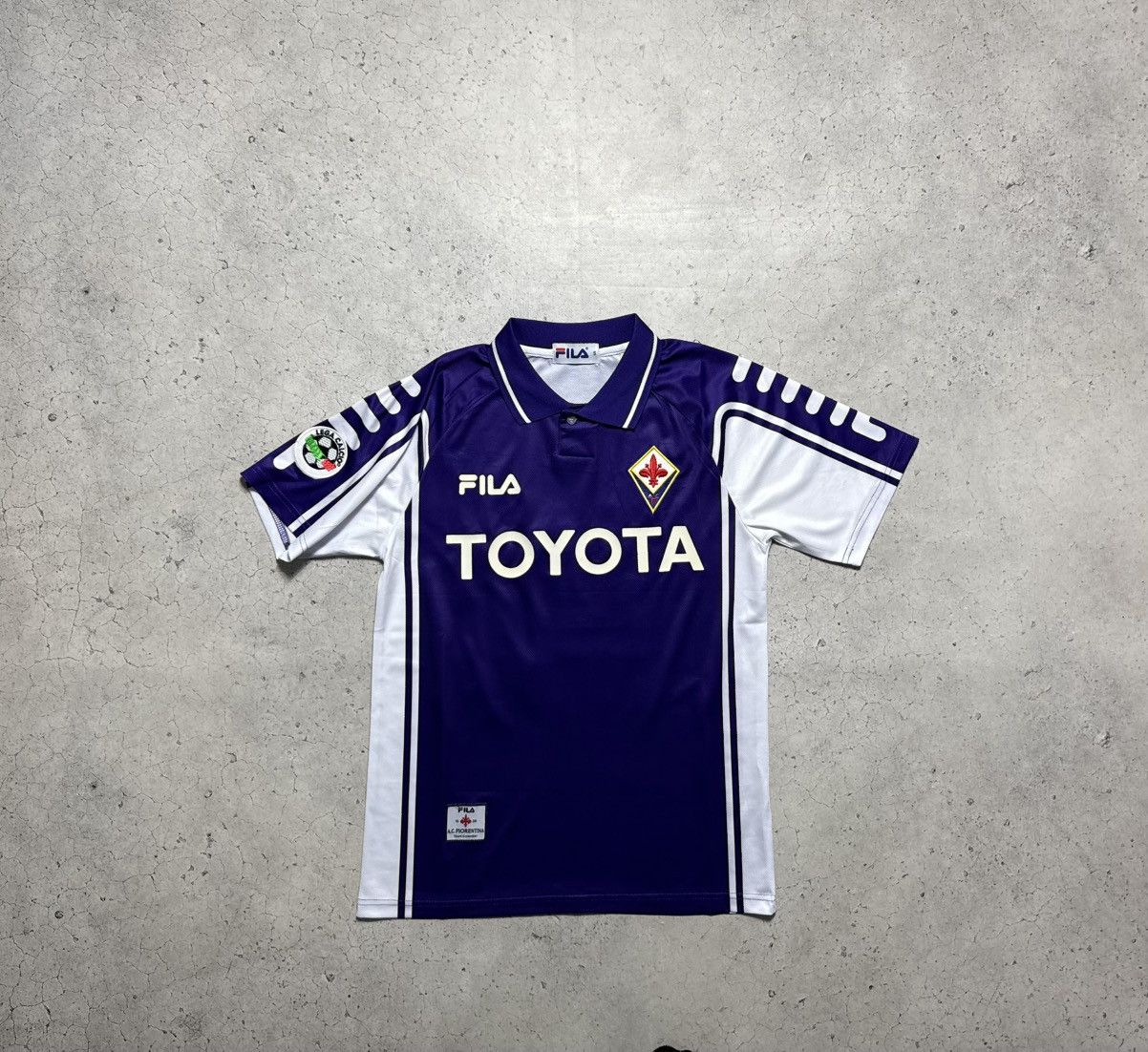Fila Fila FC Fiorentina Rui Costa #10 1999/2000 Soccer Jersey Size US S / EU 44-46 / 1 - 2 Thumbnail