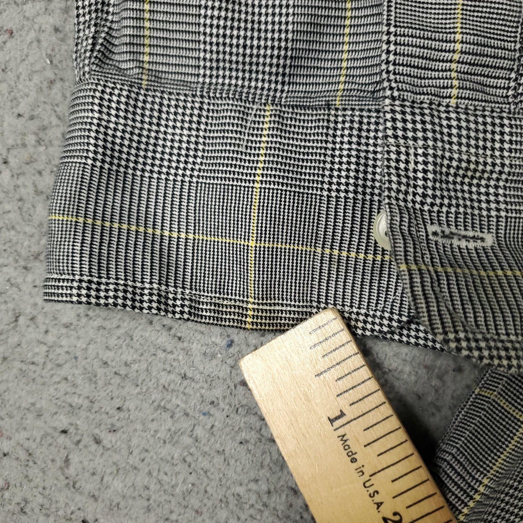 Ralph Lauren Ralph Lauren Button-Up Shirt Mens XL Gray Plaid Long Sleeve Casual Modern Preppy Size US XL / EU 56 / 4 - 4 Thumbnail