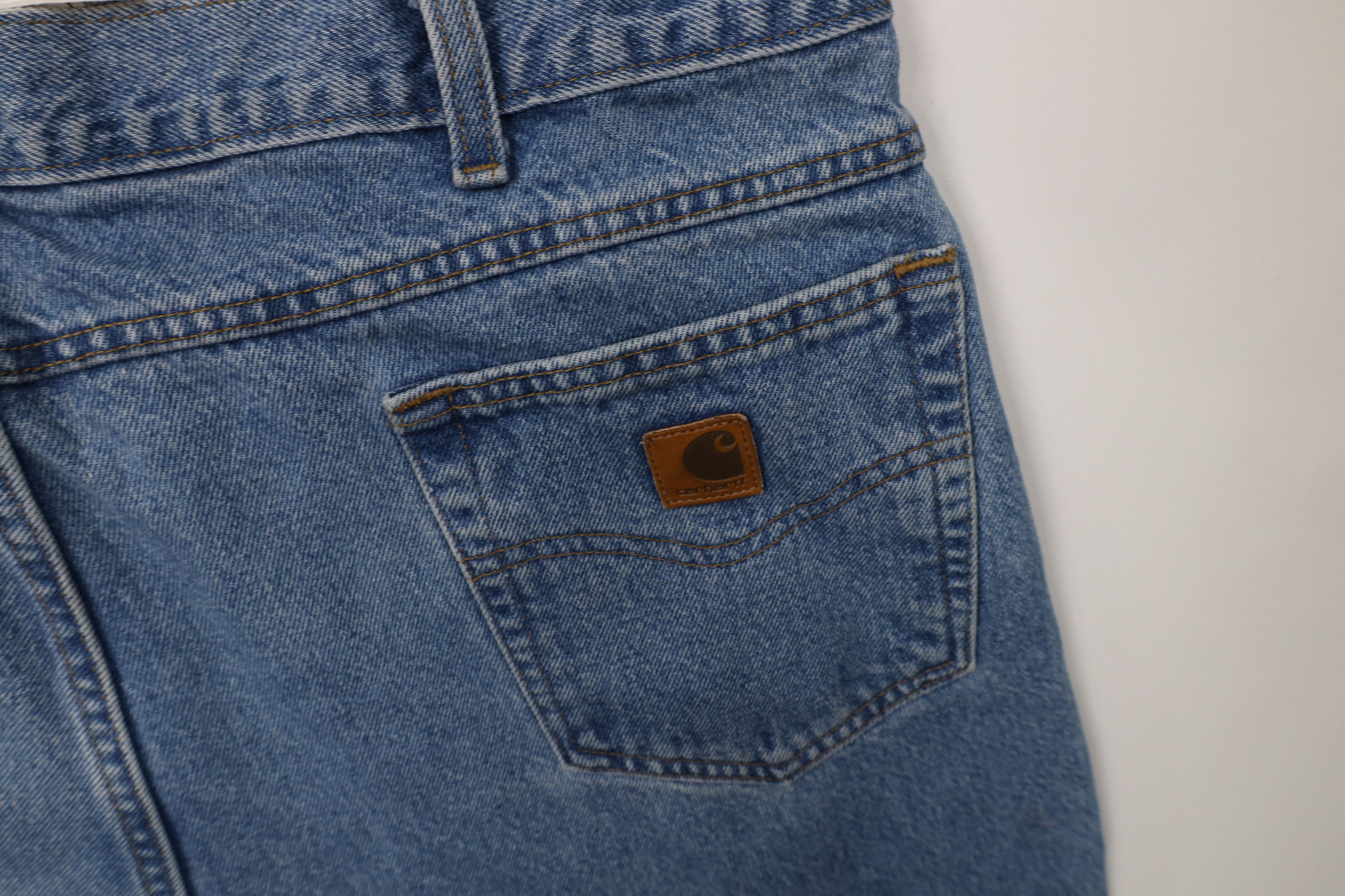 Carhartt Vintage Y2K Carhartt Relaxed Fit Denim Jeans Blue Cotton Size US 42 / EU 58 - 16 Thumbnail