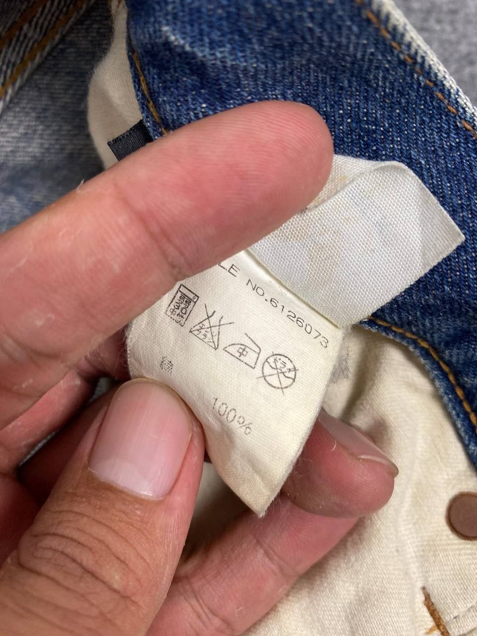 Avirex vintage avirex selvedge denim nice design Size US 31 - 14 Thumbnail