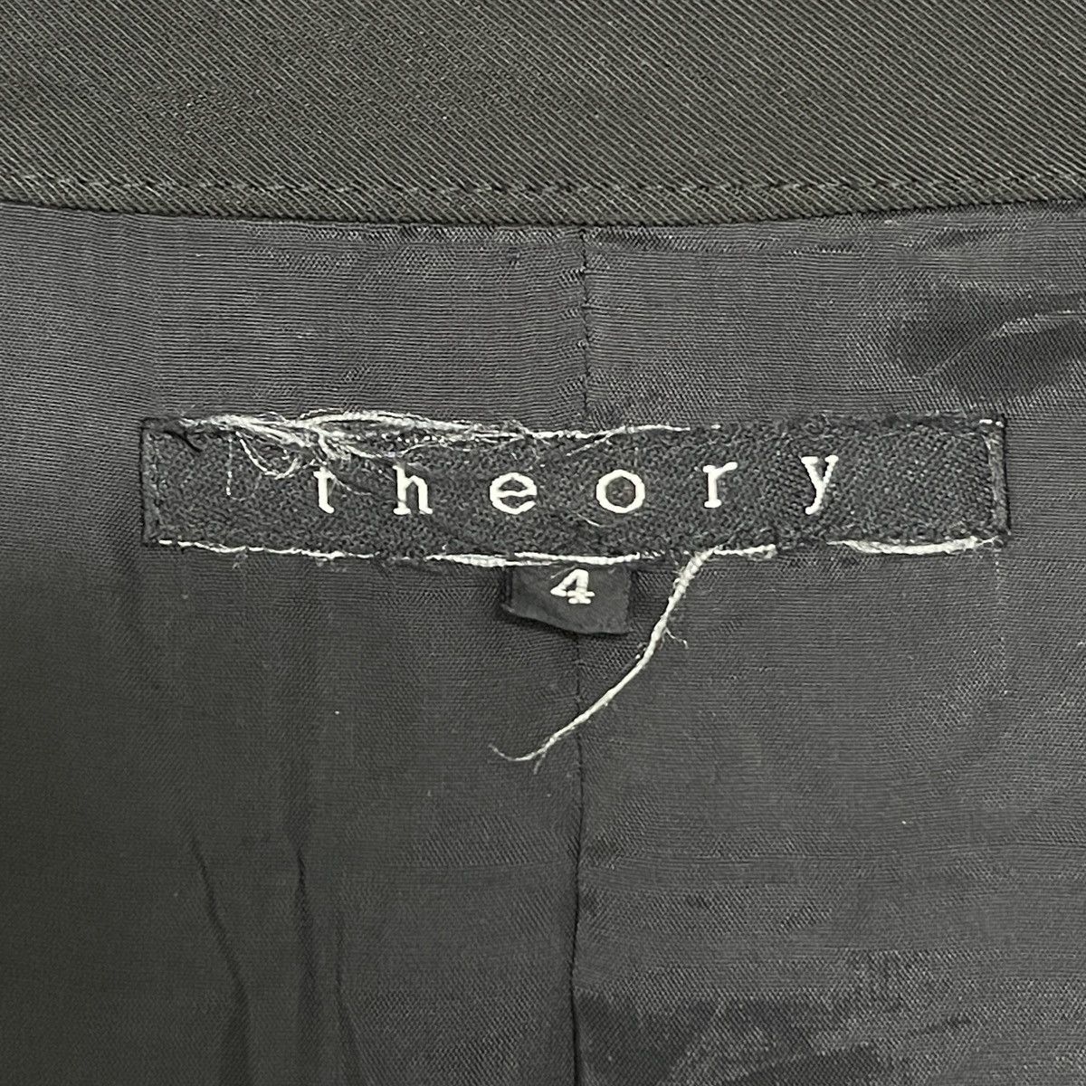 Theory Theory Women’s Minimalist Slim Fit Tailored Car Coat Jacket Size S / US 4 / IT 40 - 17 Thumbnail