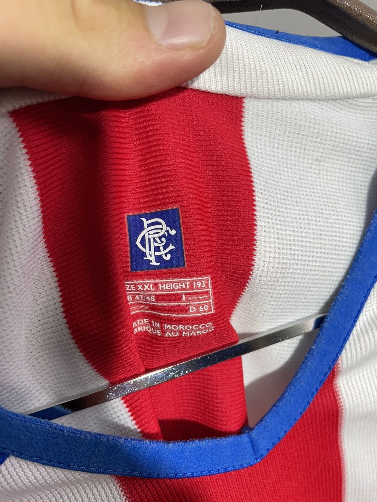 Diadora Vintage Diadora FC Rangers Glasgow 2003/2004 jersey Size US XXL / EU 58 / 5 - 6 Thumbnail