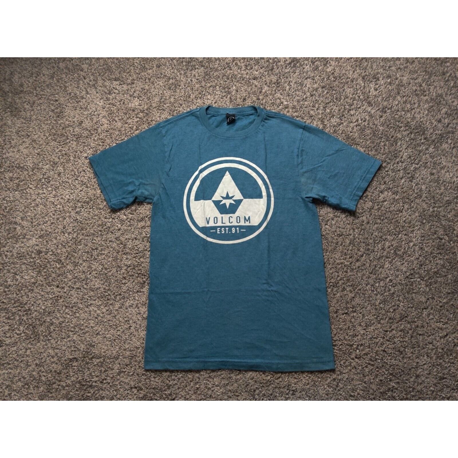 Volcom Volcom Stone Shirt Adult Mens Small Light Blue Spell Out Size US S / EU 44-46 / 1 - 1 Thumbnail